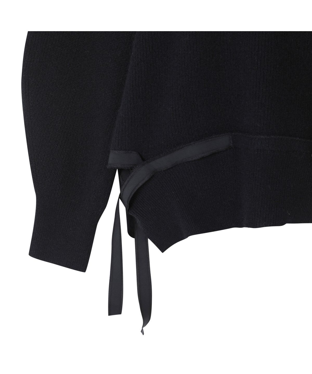 래코드(RECODE) Cashmere Knit Top_RQWAW24553BKX