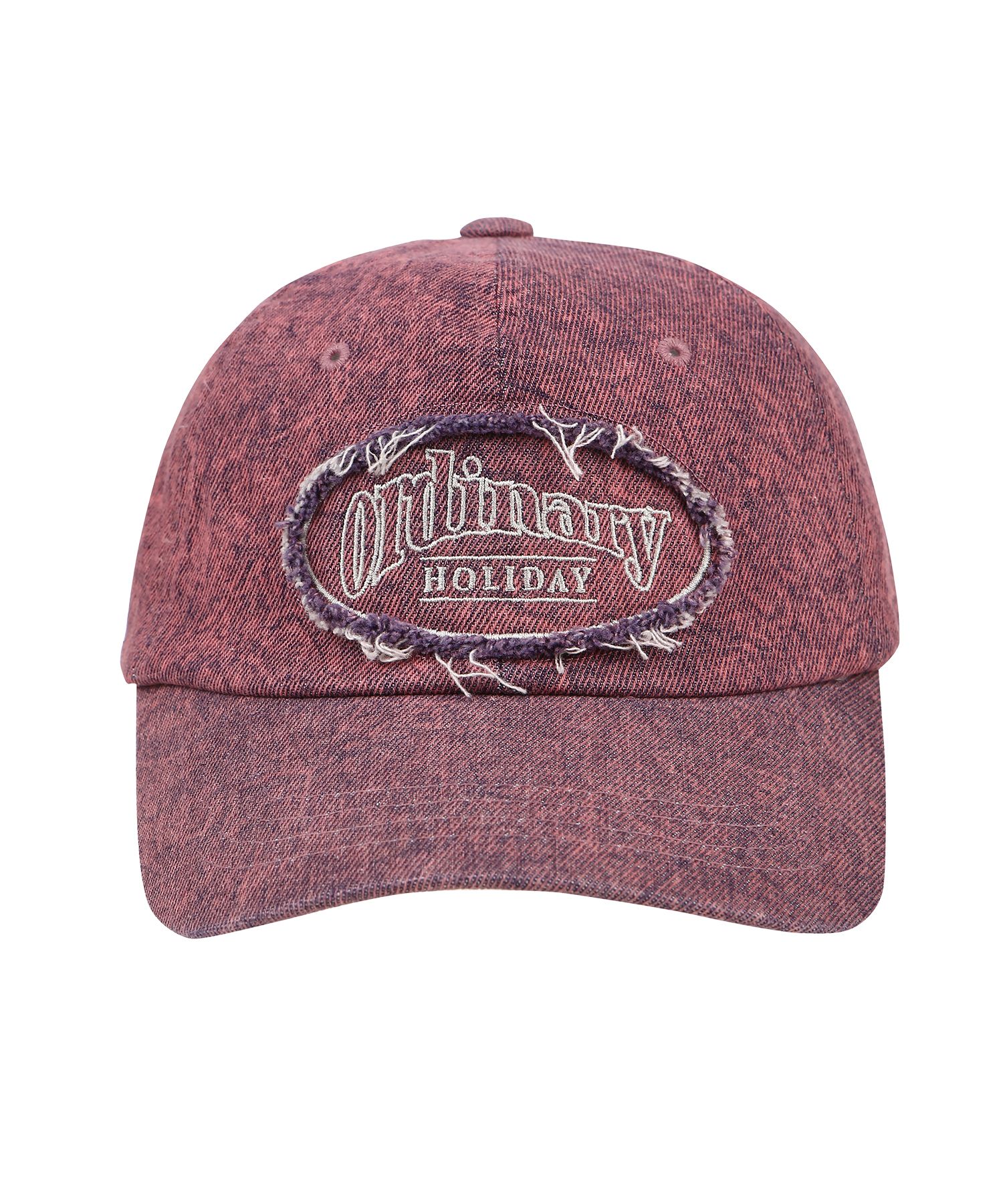 ビンテージ風 キャップ [ORDINARY HOLIDAY] WASHED FRINGE CAP MUSINSA | ORDINARY HOLIDAY Pigment Washed Fringe Cap [3 COLOR]