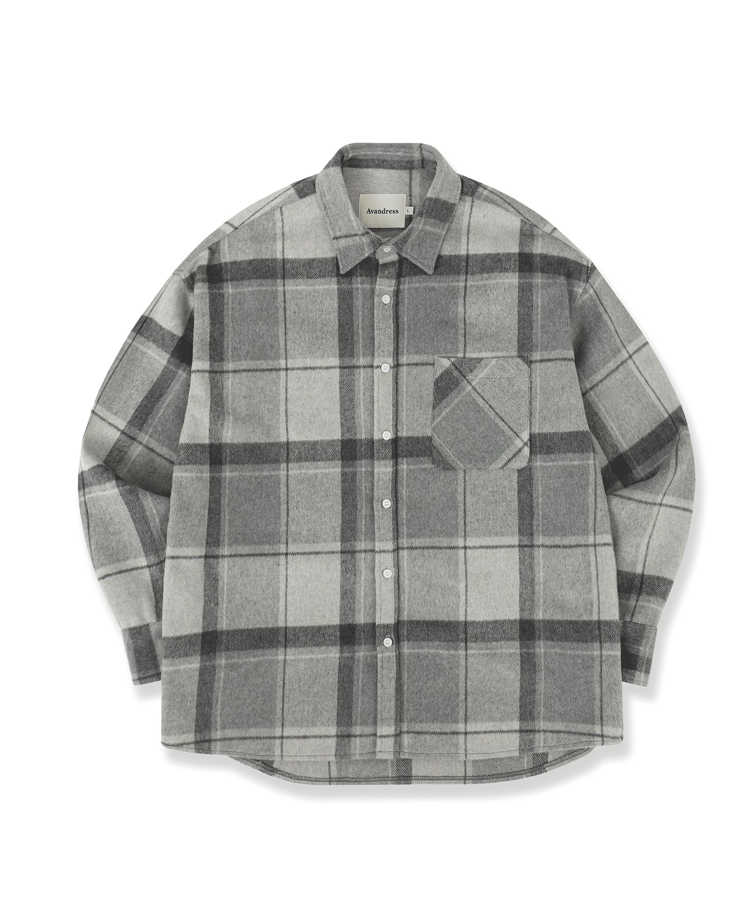 AVANDRESS ♥ Jerry Check Shirt/追跡付 MUSINSA | AVANDRESS Jerry Check Shirt BEIGE