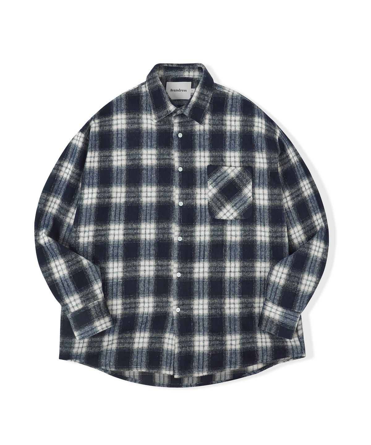 어반드레스(AVANDRESS) Peter Check Shirt BROWN