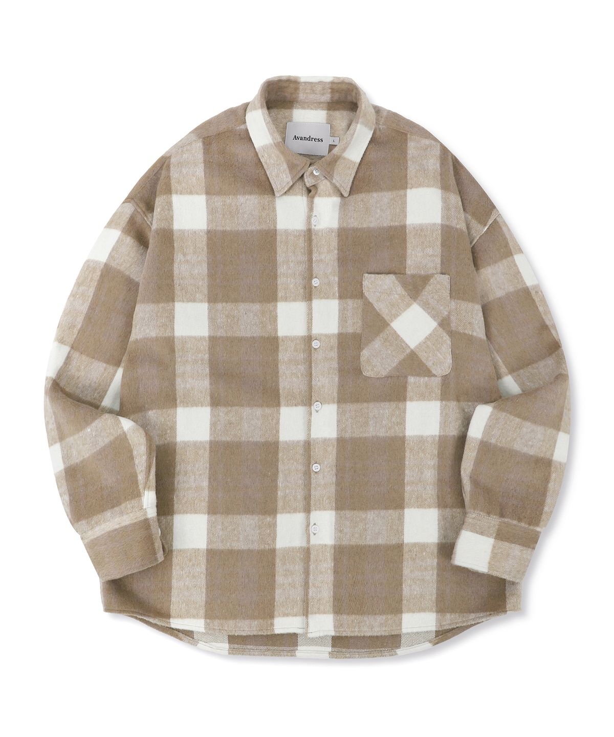 어반드레스(AVANDRESS) Tyler Check Shirt NAVY