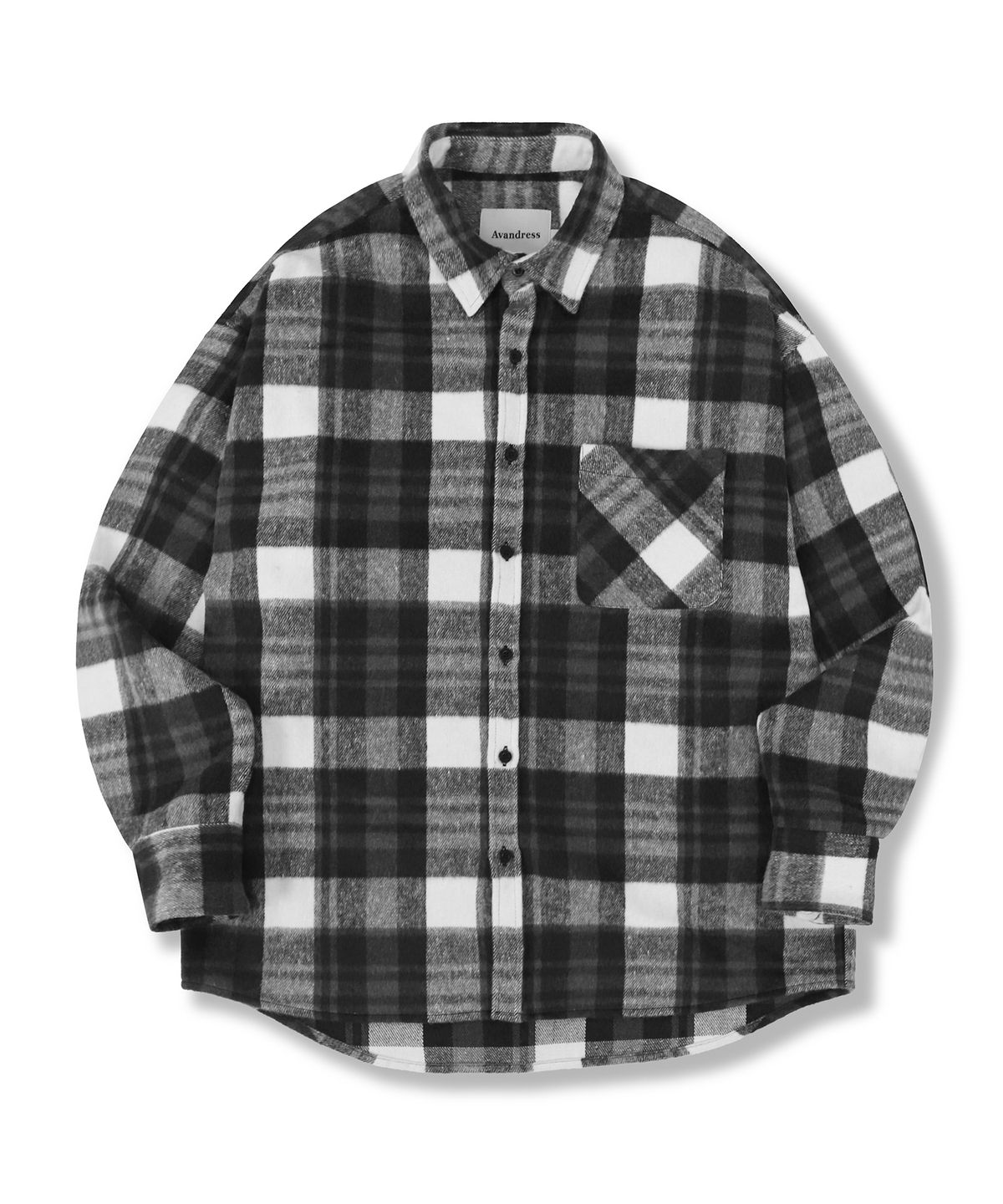 어반드레스(AVANDRESS) Tyler Check Shirt NAVY