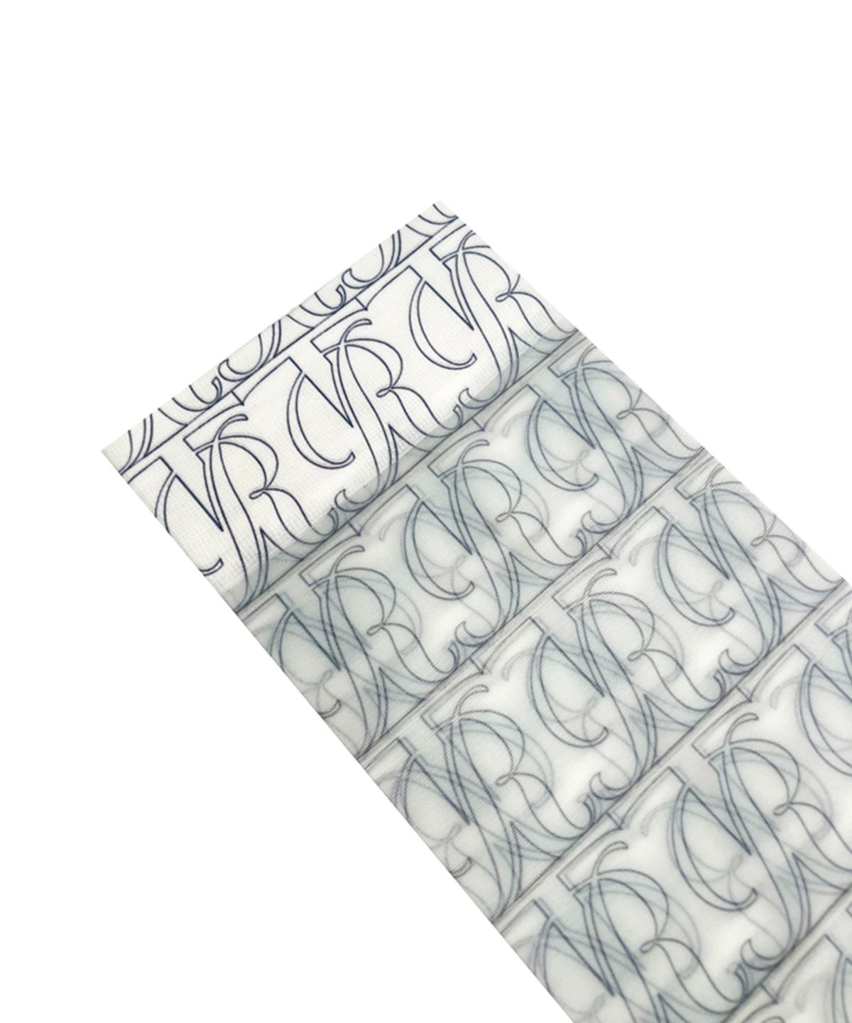 로맨틱타이거(ROMANTIC TIGER) monogram B&W knee stockings (micro)