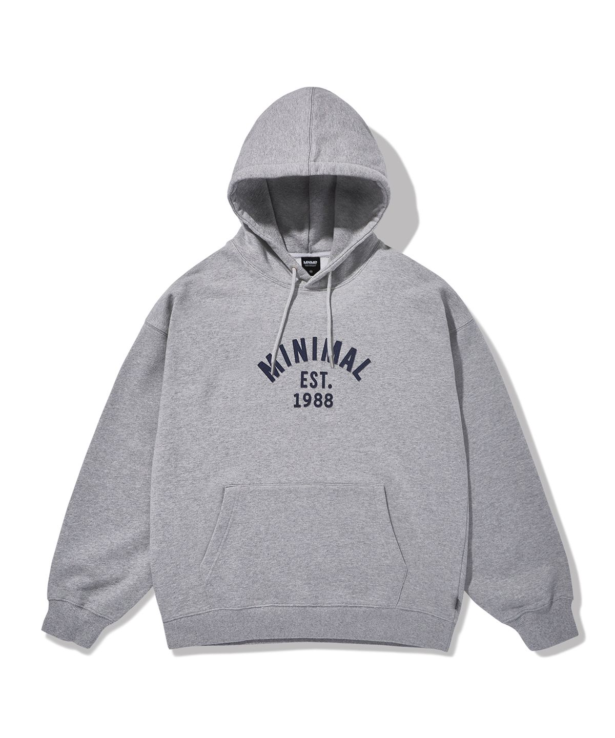 미니멀프로젝트(MINIMALPROJECT) 애플리케 아치로고 후드티 MHT125 [GRAY]