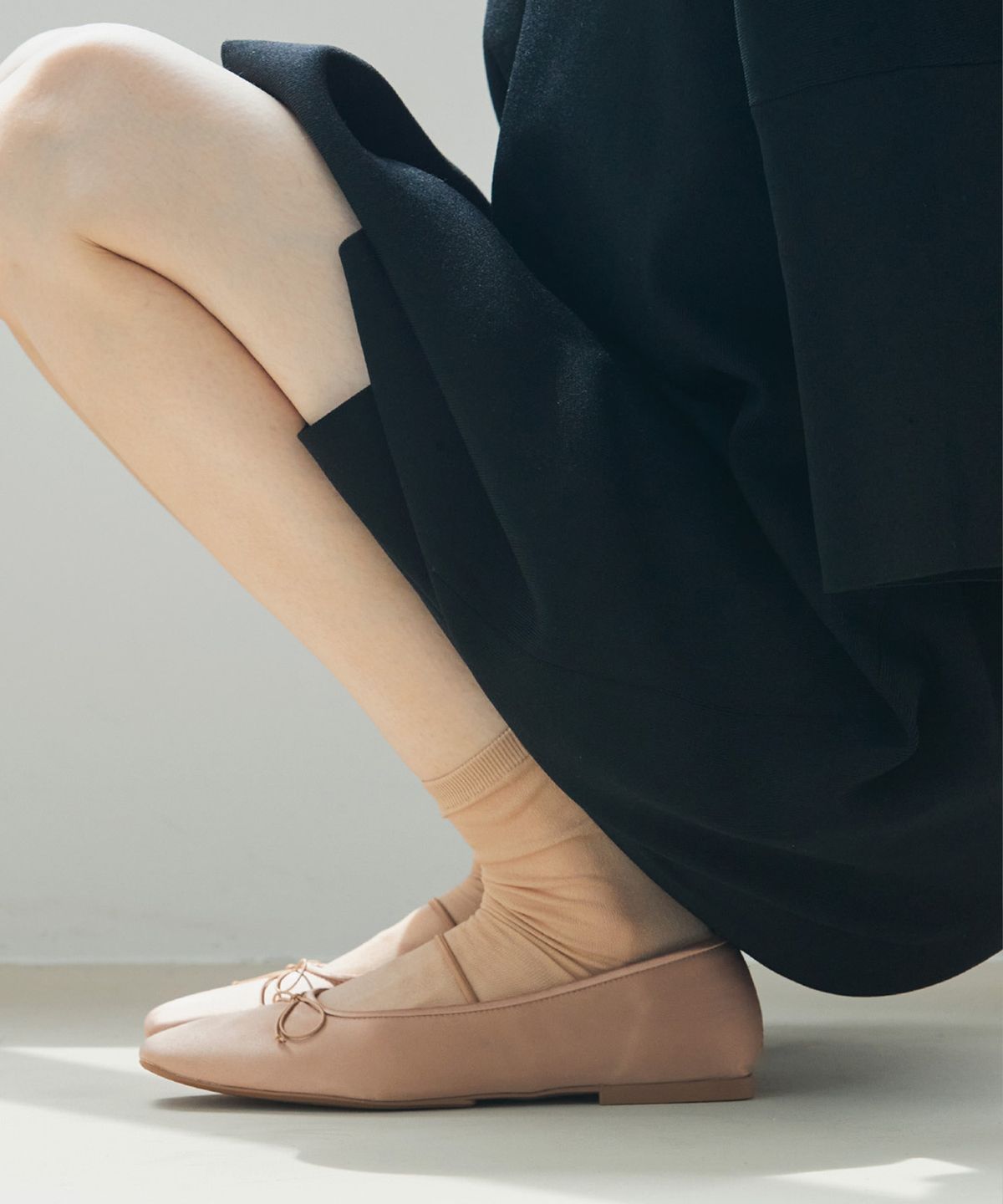 삭스타즈(SOCKSTAZ) STW202 시스루 솔리드 크루 삭스 See-through Solid Crew (6 Colors)