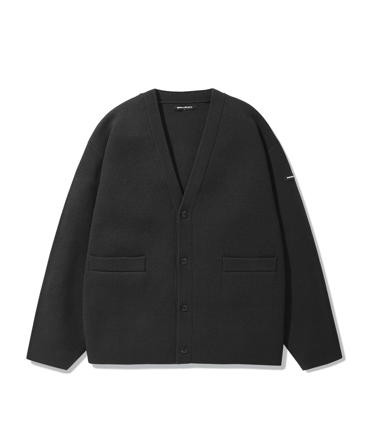 미니멀프로젝트(MINIMALPROJECT) 헤비 니트 가디건 MNG106 [BLACK]