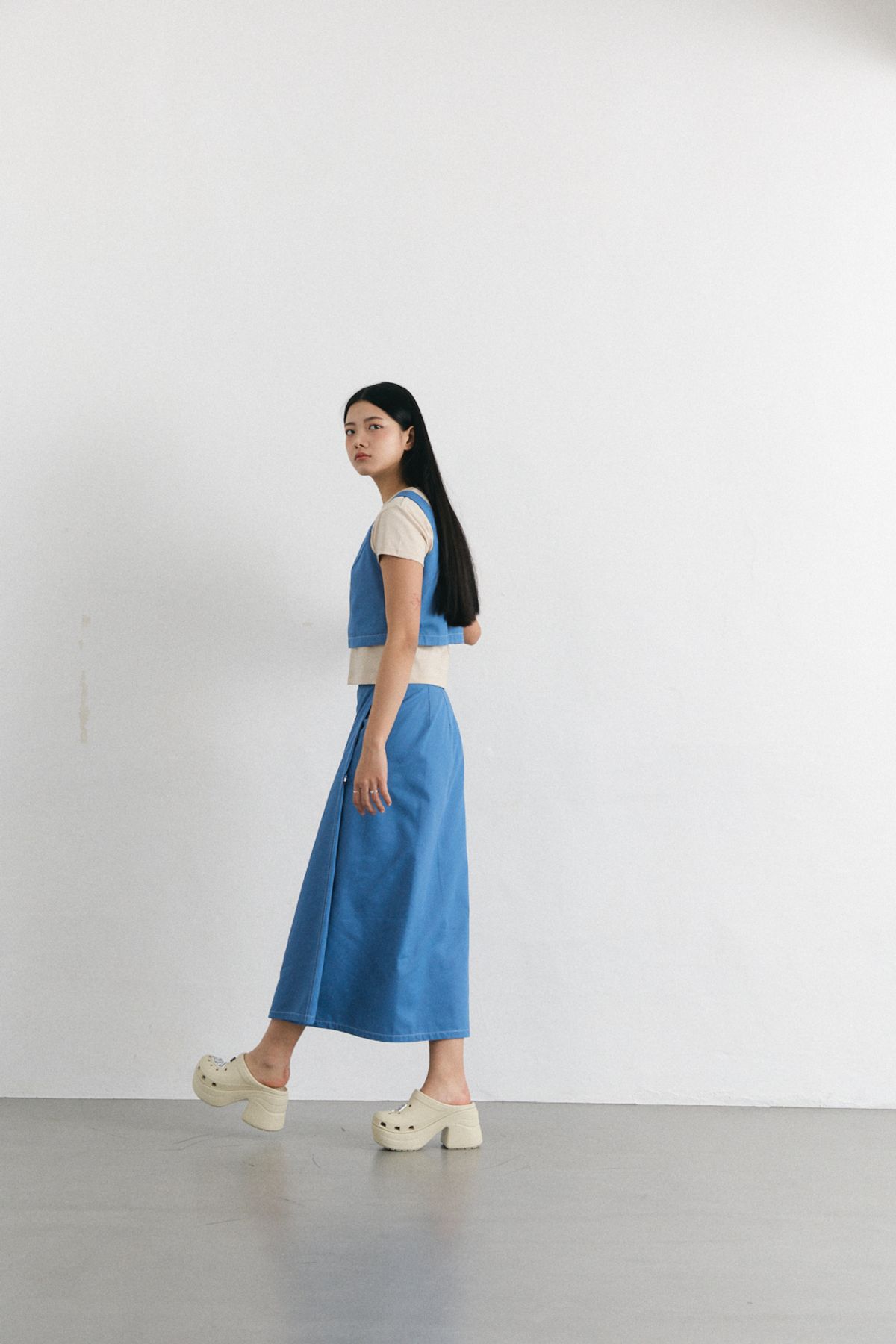 바이안아(BYAHNAA) 투피스 안아셋 블루시리즈 블루02
