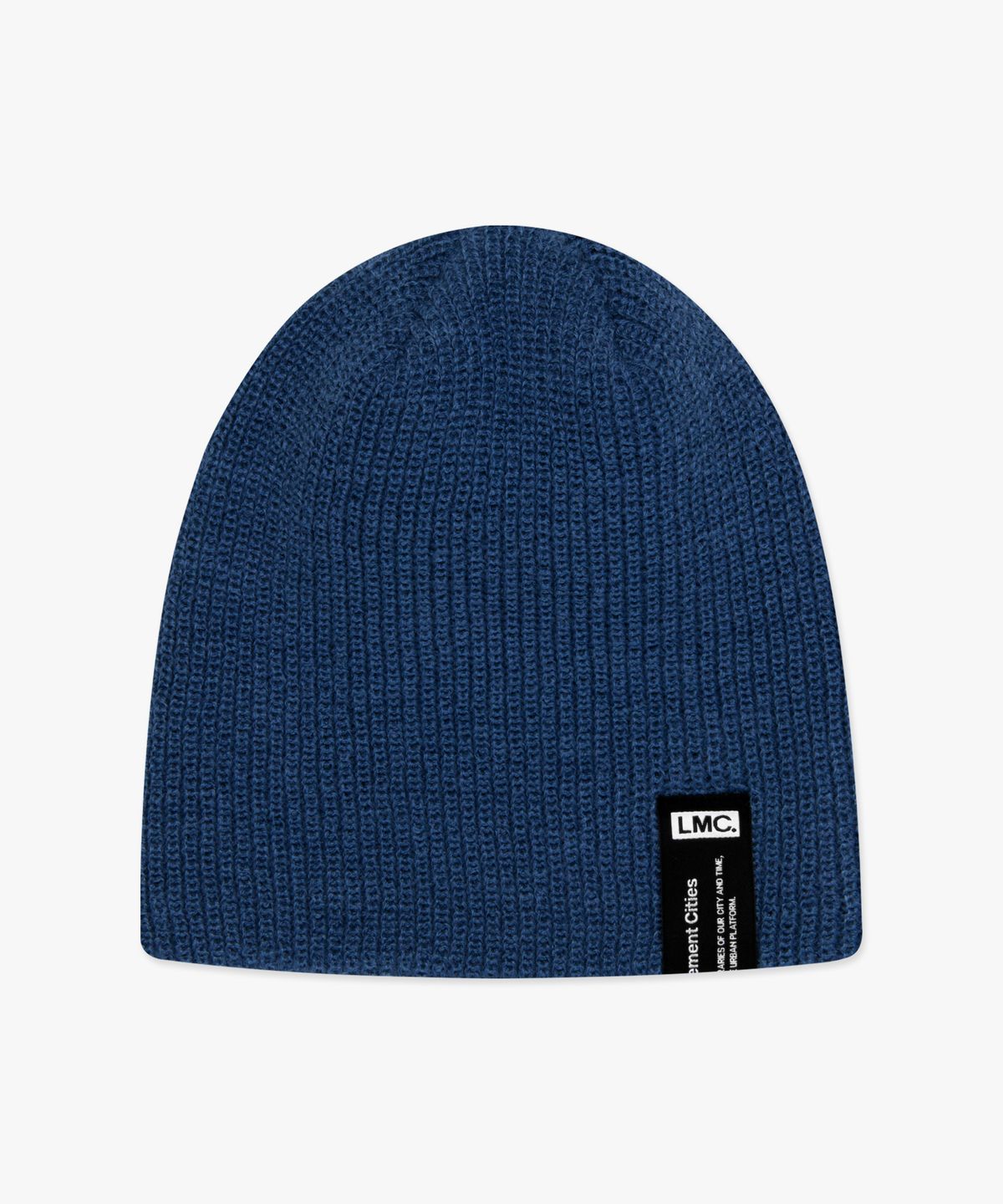 엘엠씨(LMC) LABEL SHORT BEANIE blue