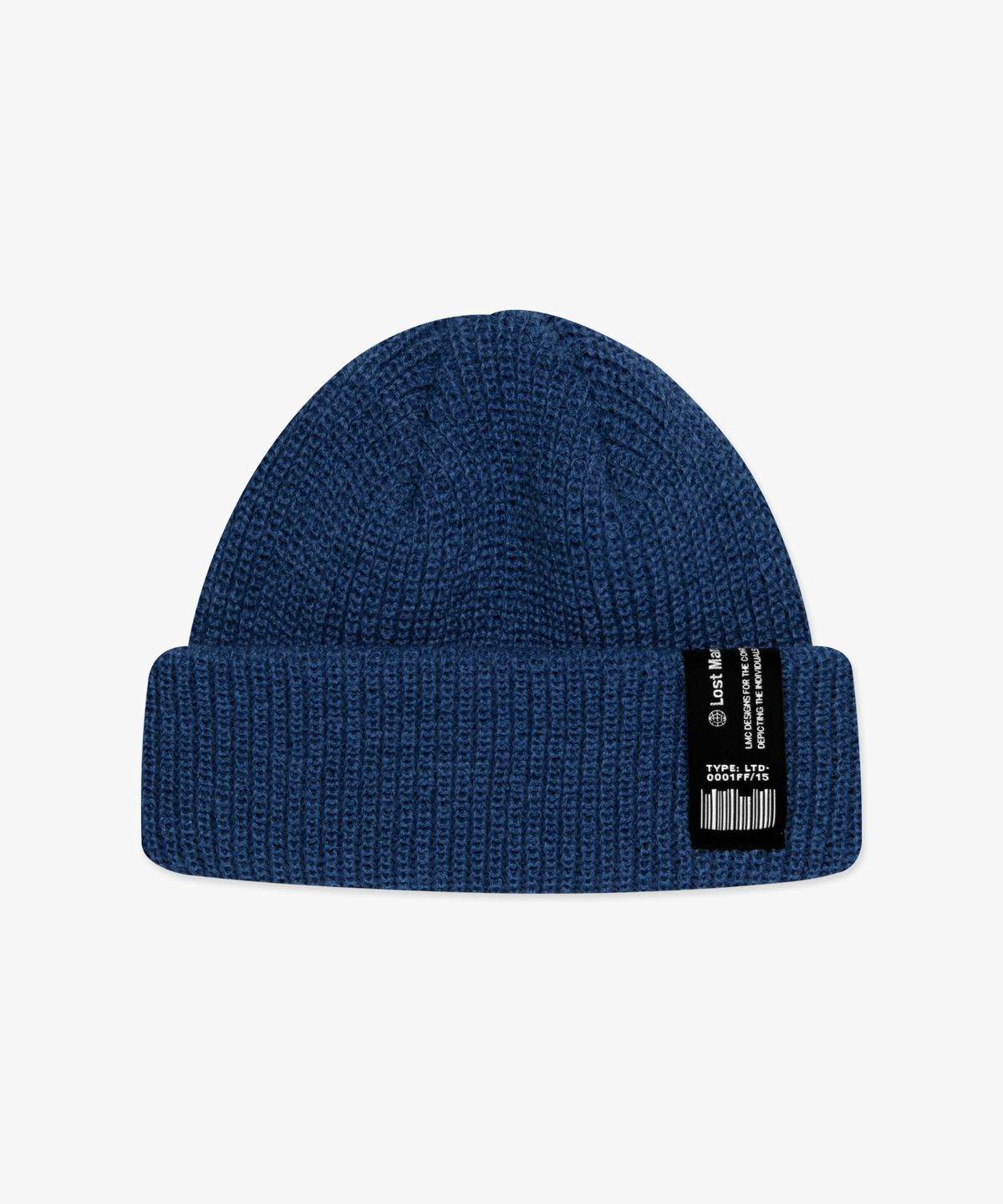 엘엠씨(LMC) LABEL SHORT BEANIE blue