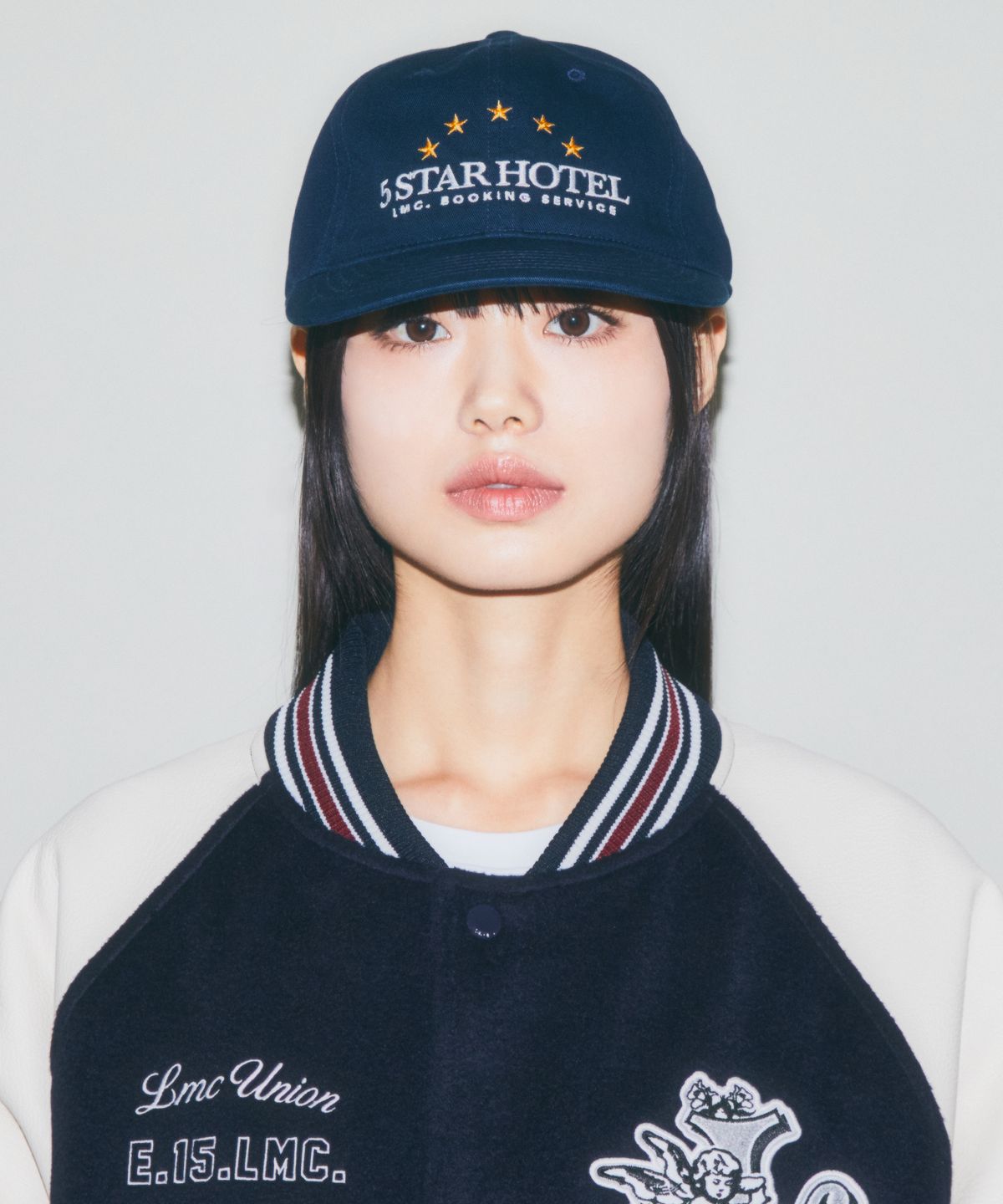 엘엠씨(LMC) 5STAR HOTEL 6PANEL CAP navy