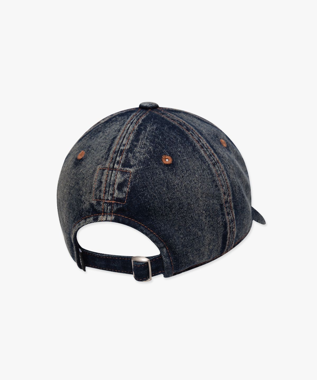 엘엠씨(LMC) WASHED DENIM GOTHIC OVAL 6PANEL CAP dark navy