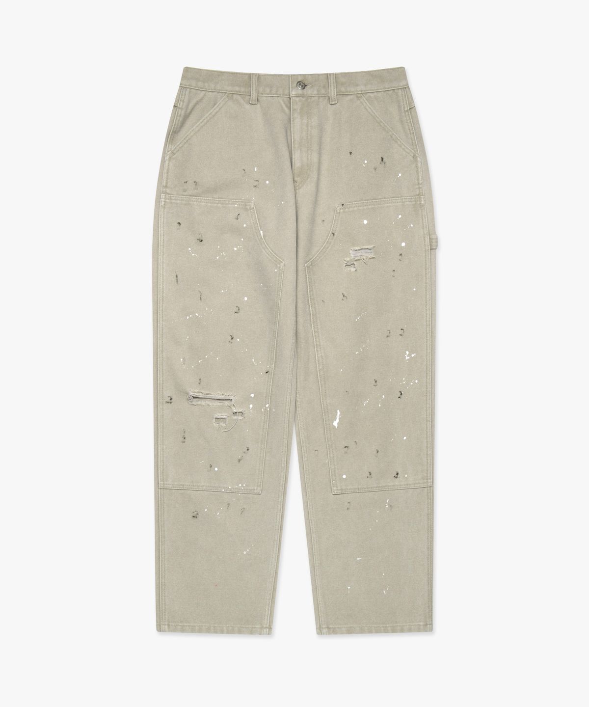 엘엠씨(LMC) WASHED DOUBLE KNEE WORK PANTS beige