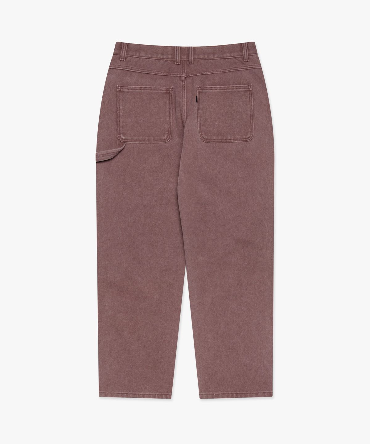 엘엠씨(LMC) WASHED DOUBLE KNEE WORK PANTS dark brown