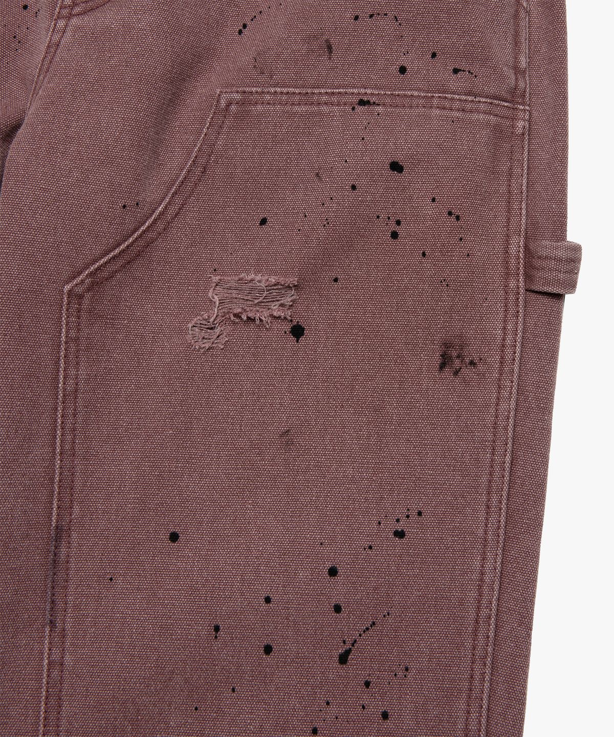 엘엠씨(LMC) WASHED DOUBLE KNEE WORK PANTS dark brown