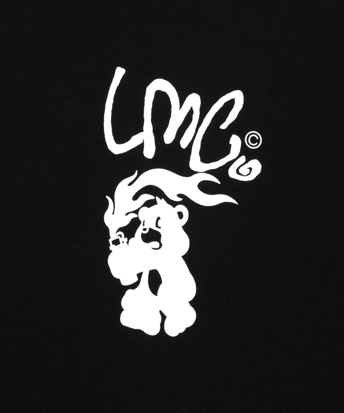 엘엠씨(LMC) FLAME BEAR HOODIE black