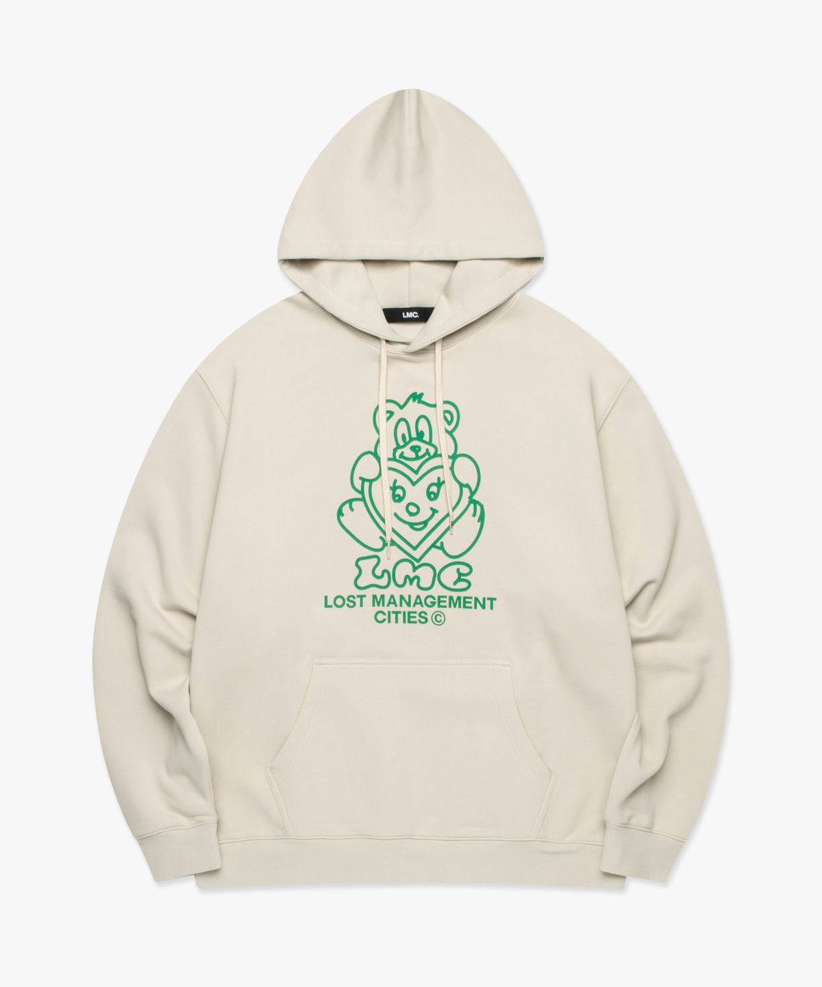 엘엠씨(LMC) HEART BEAR HOODIE sand