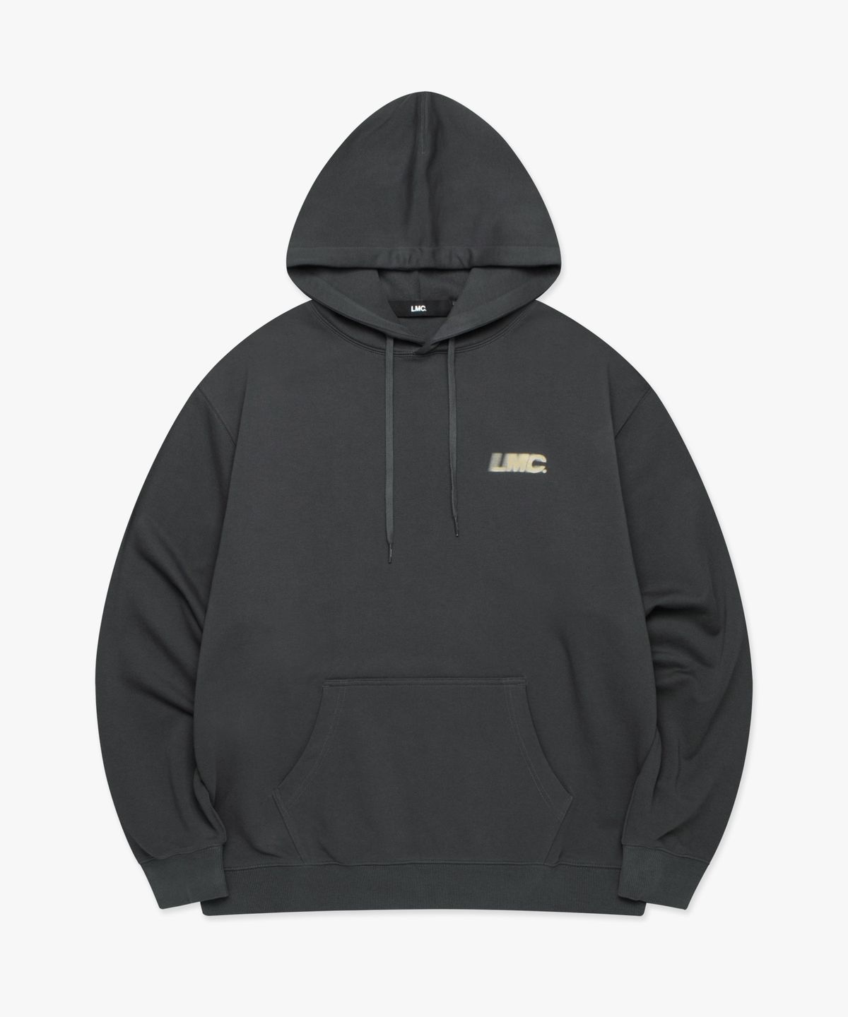 엘엠씨(LMC) RETRO MOVING LOGO HOODIE charcoal