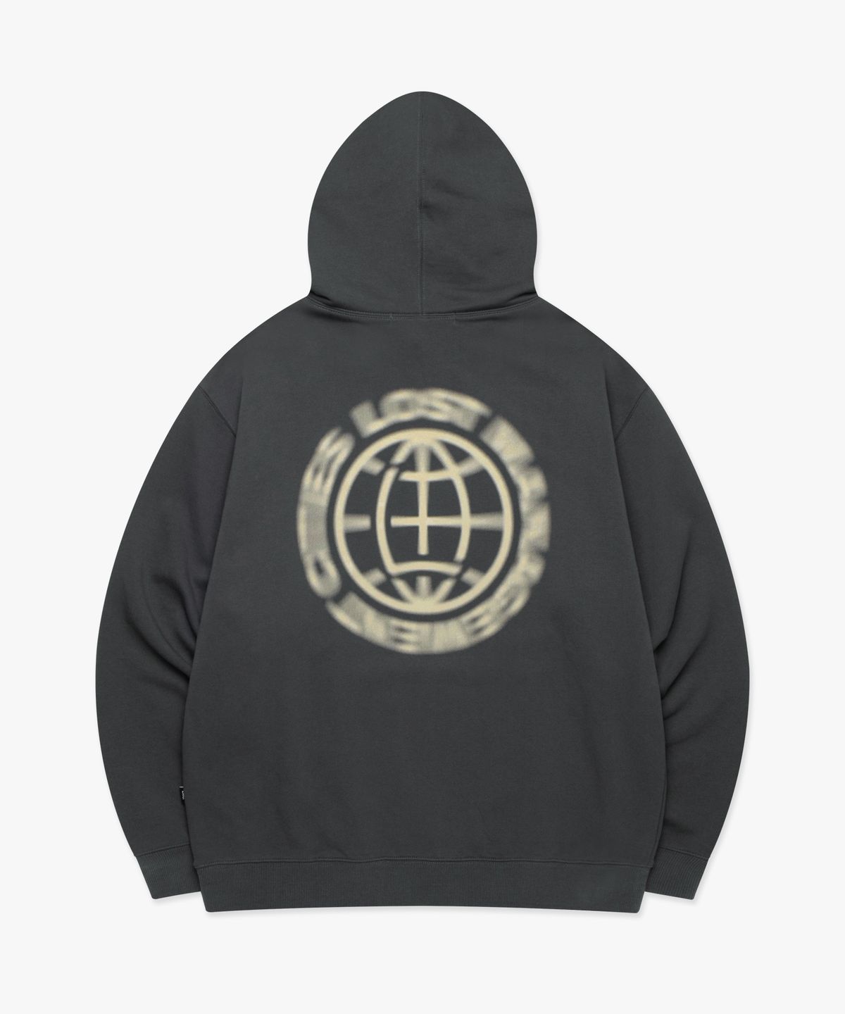 엘엠씨(LMC) RETRO MOVING LOGO HOODIE charcoal