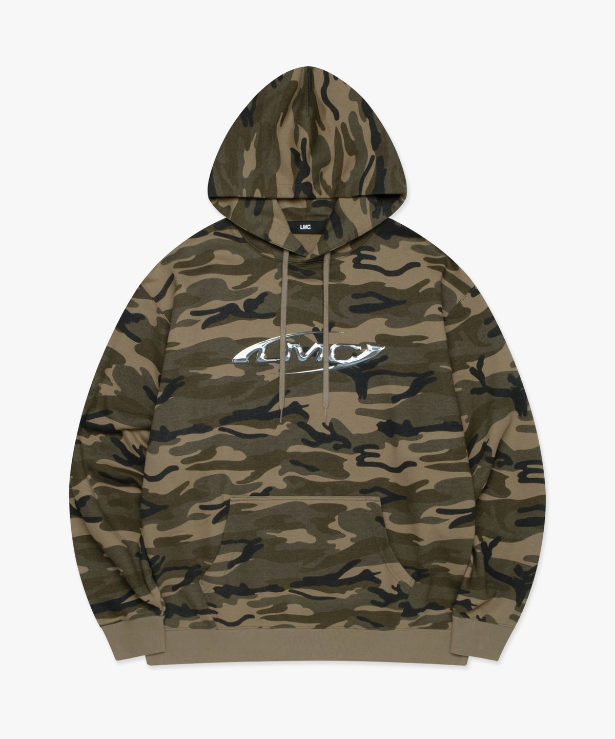 엘엠씨(LMC) 3D METALLIC LOGO HOODIE camo