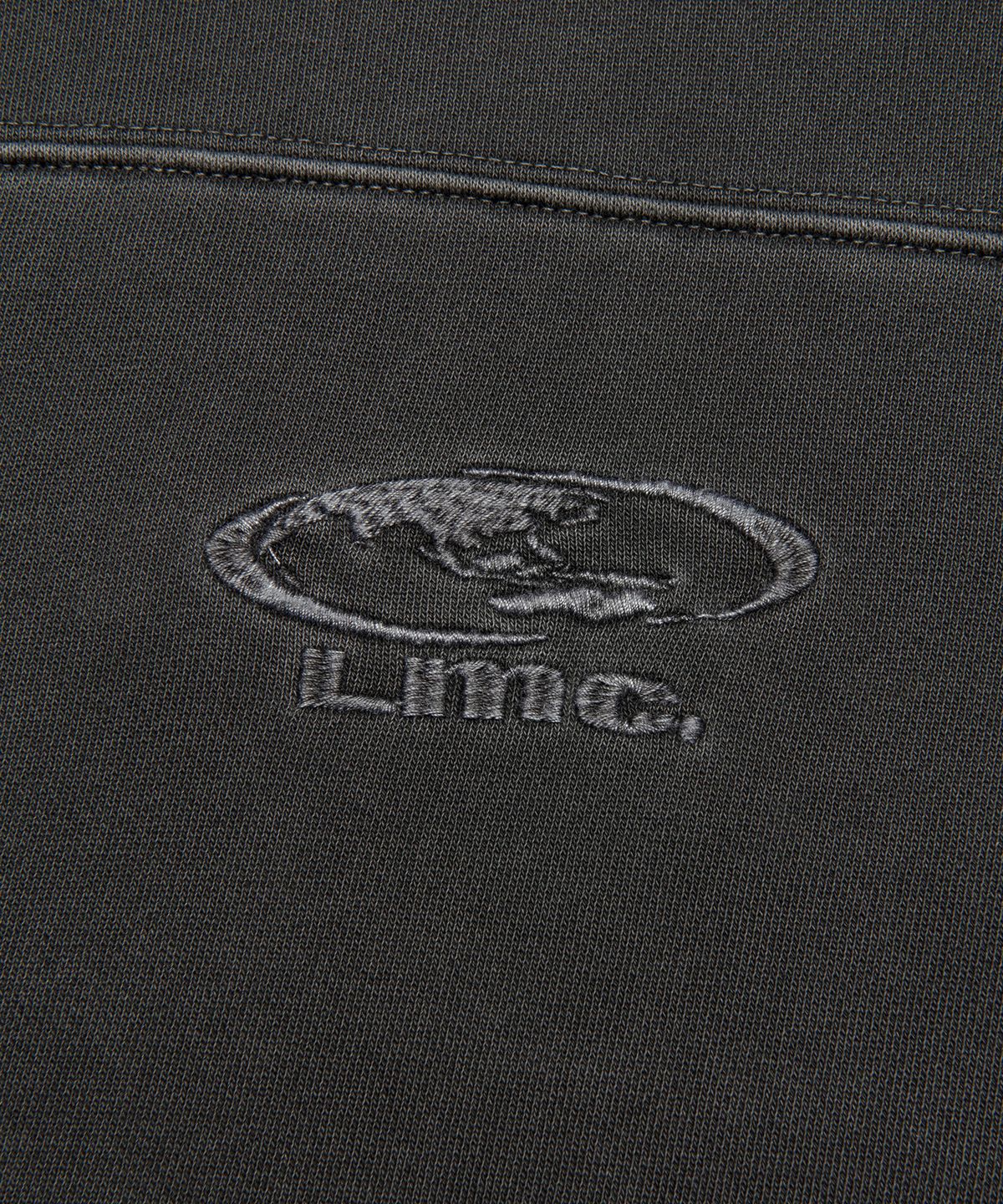 엘엠씨(LMC) PIGMENT DYED OVAL GLOBE HOODIE black