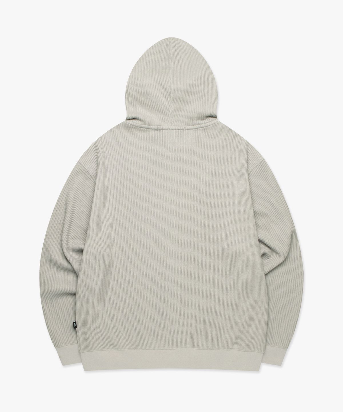 엘엠씨(LMC) OVAL GLOBE WAFFLE ZIP-UP HOODIE sand