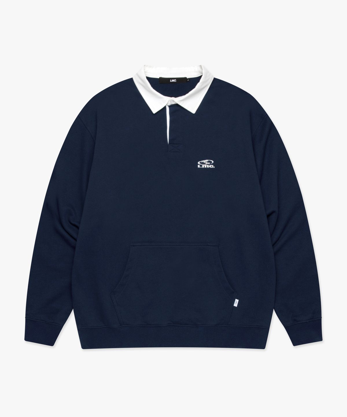 엘엠씨(LMC) OVAL COLLAR SWEATSHIRT navy