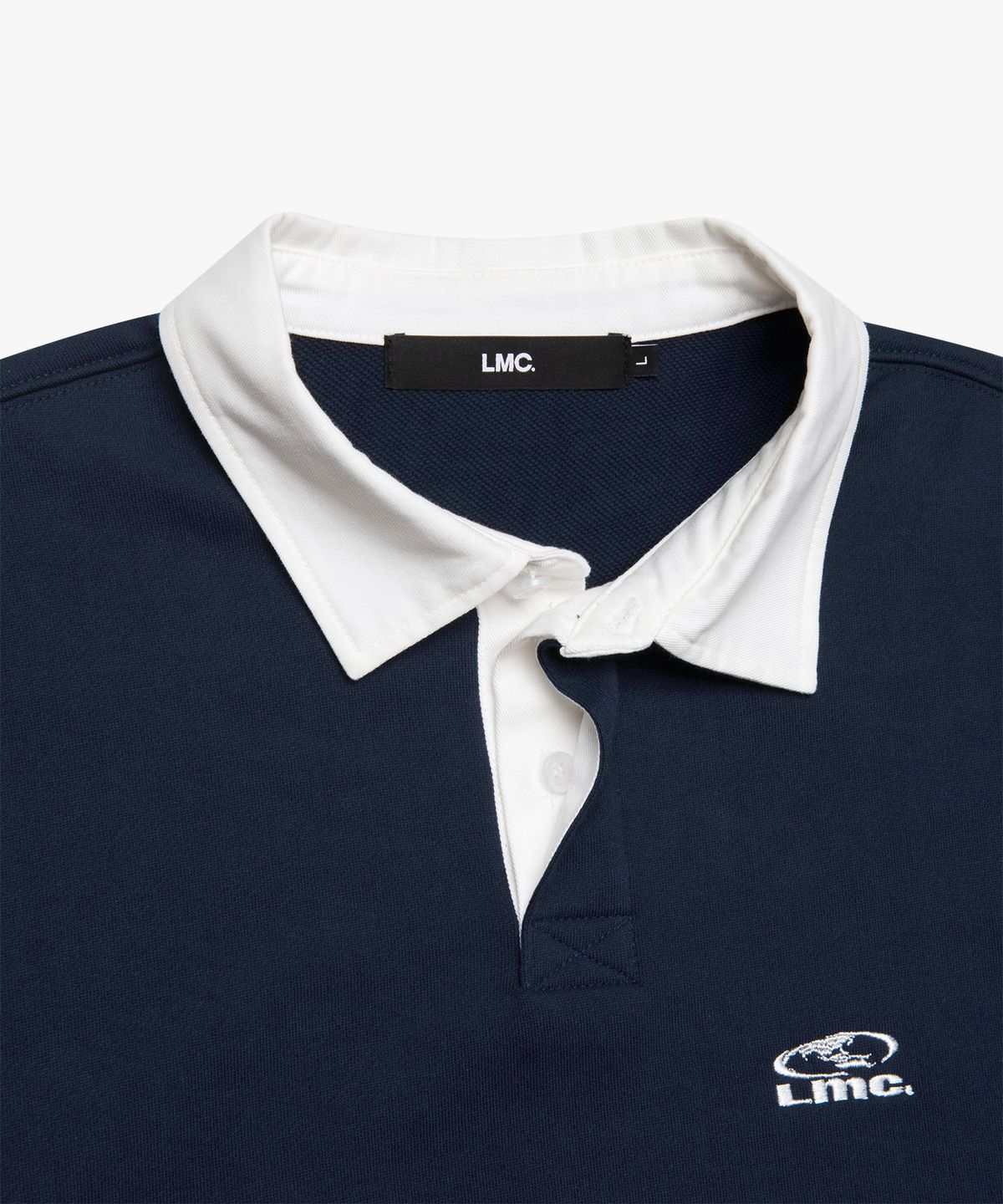엘엠씨(LMC) OVAL COLLAR SWEATSHIRT navy