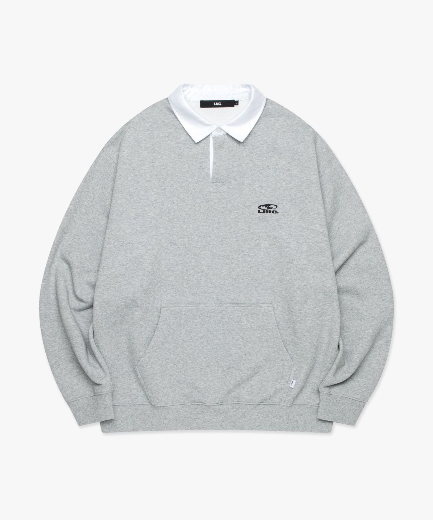 スウェット・トレーナー LMC OVAL COLLAR SWEATSHIRT SA228 MUSINSA | LMC OVAL COLLAR SWEATSHIRT heather gray