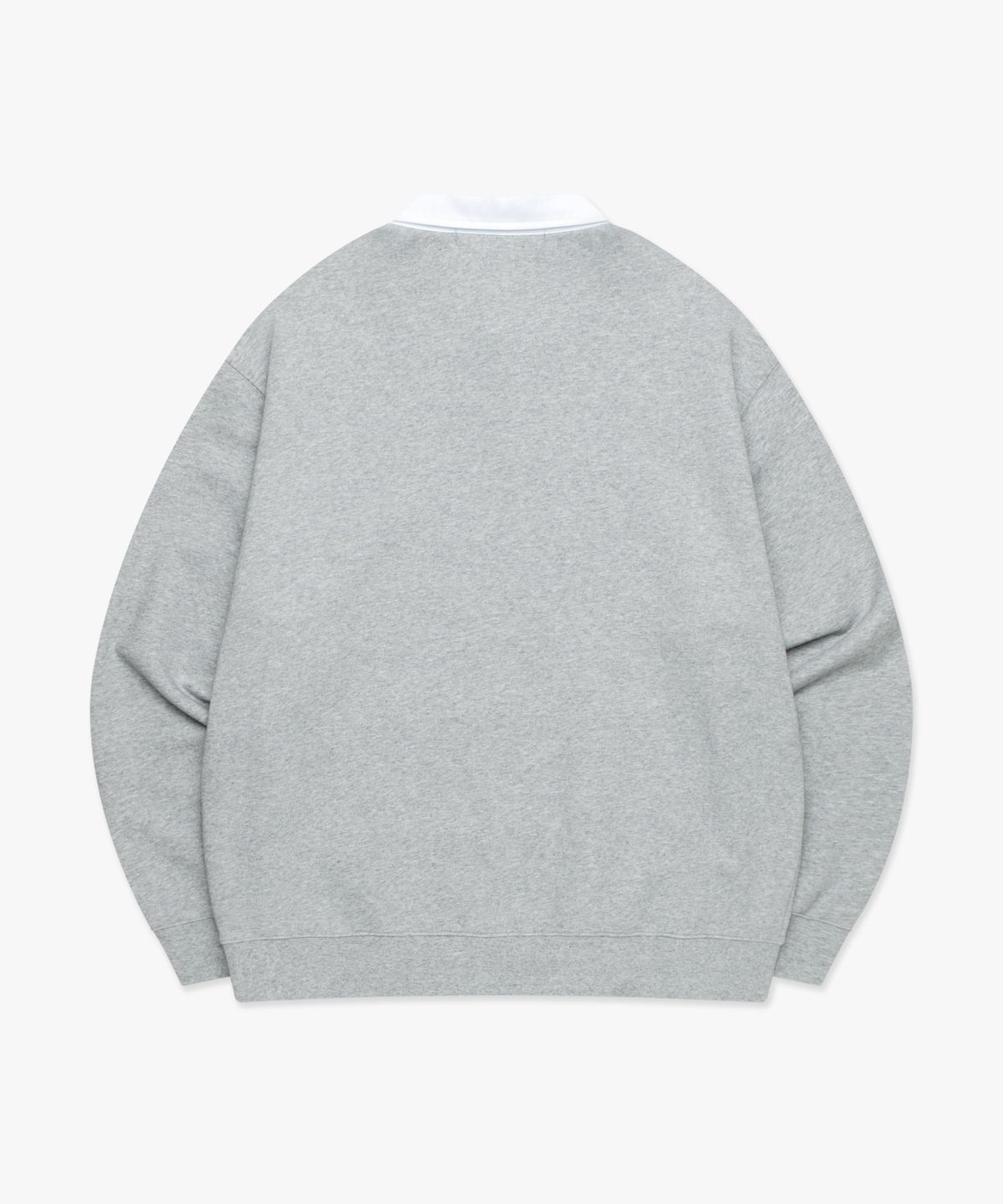엘엠씨(LMC) OVAL COLLAR SWEATSHIRT heather gray