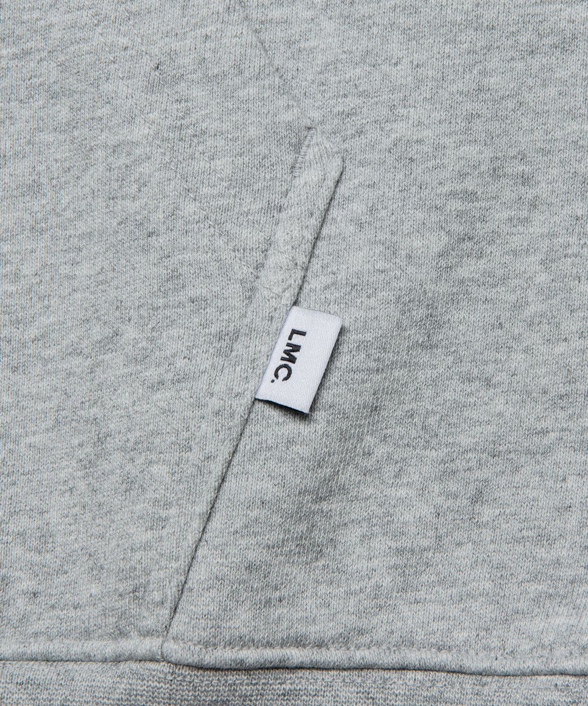 엘엠씨(LMC) OVAL COLLAR SWEATSHIRT heather gray
