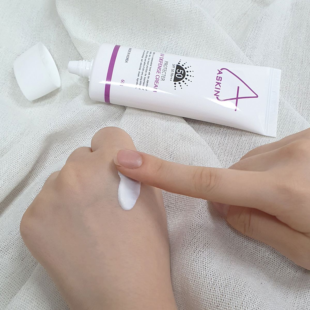 에이스킨(ASKIN) UV 디펜스 크림 60g SPF50 PA+++