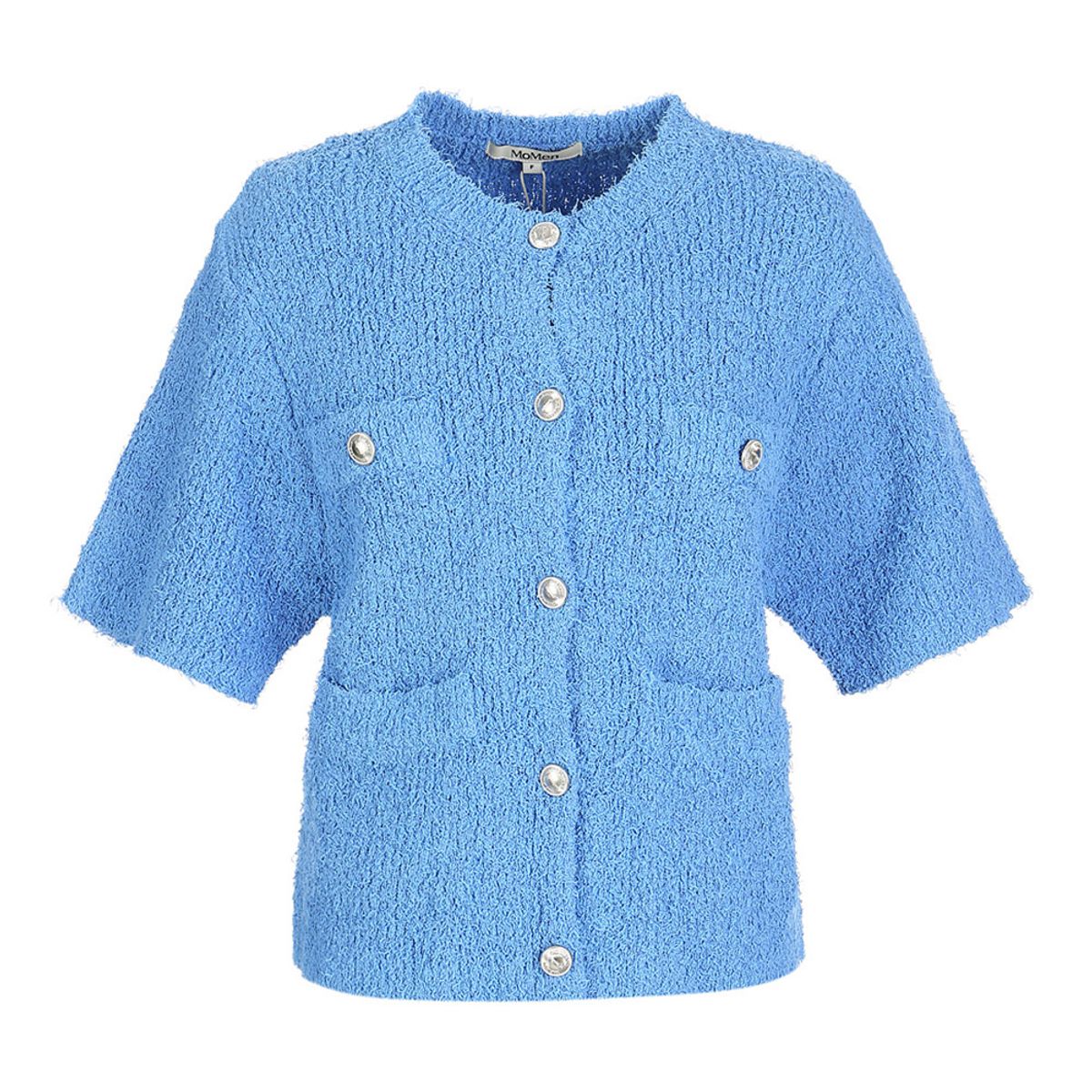 모먼(MOMEN) [MOMEN] Summer Cardigan Jacket - Blue_XMTBC3M521253