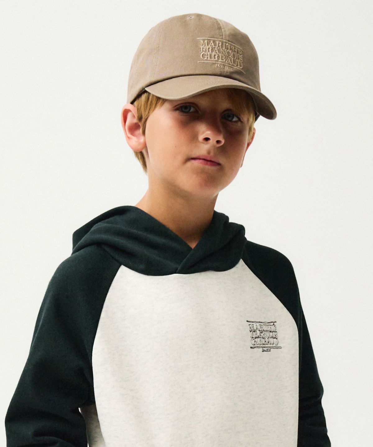 마리떼 키즈(MARITHÉ KIDS) ENFANT CLASSIC LOGO CAP brown
