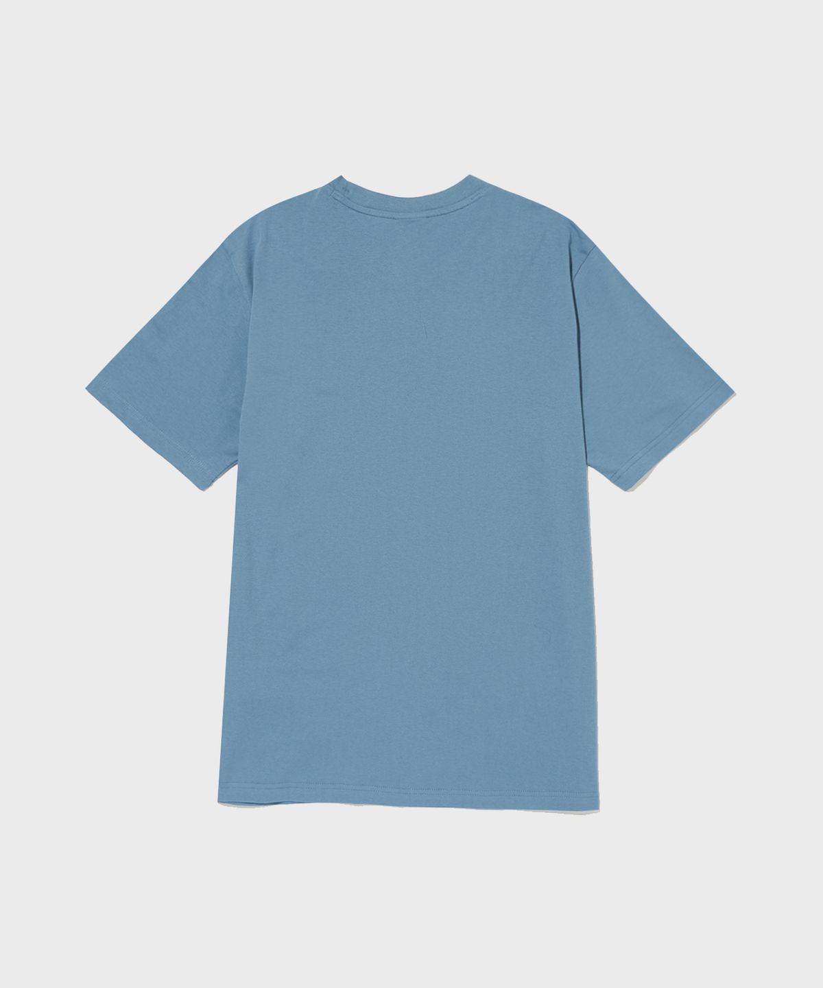 챔피온(CHAMPION) 빅 스크립트 로고 코튼 반팔 티셔츠 Normal Blue