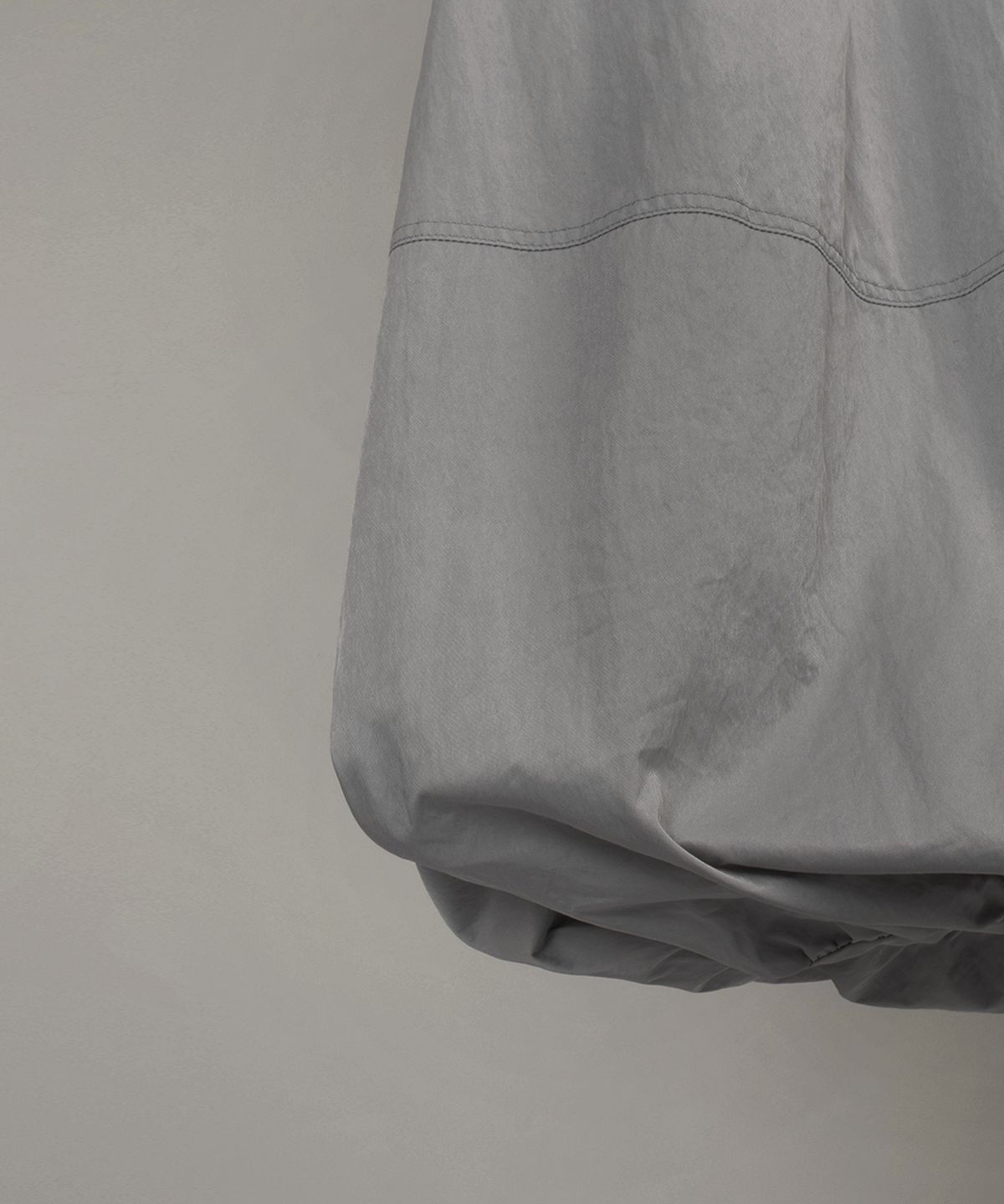오버듀플레어(OVERDUEFLAIR) VOLUME LONG SKIRT_ASH GRAY
