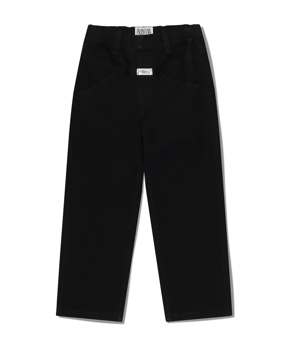 마리떼 키즈(MARITHÉ KIDS) KIDS X-POCKET TAPERED DENIM PANTS black