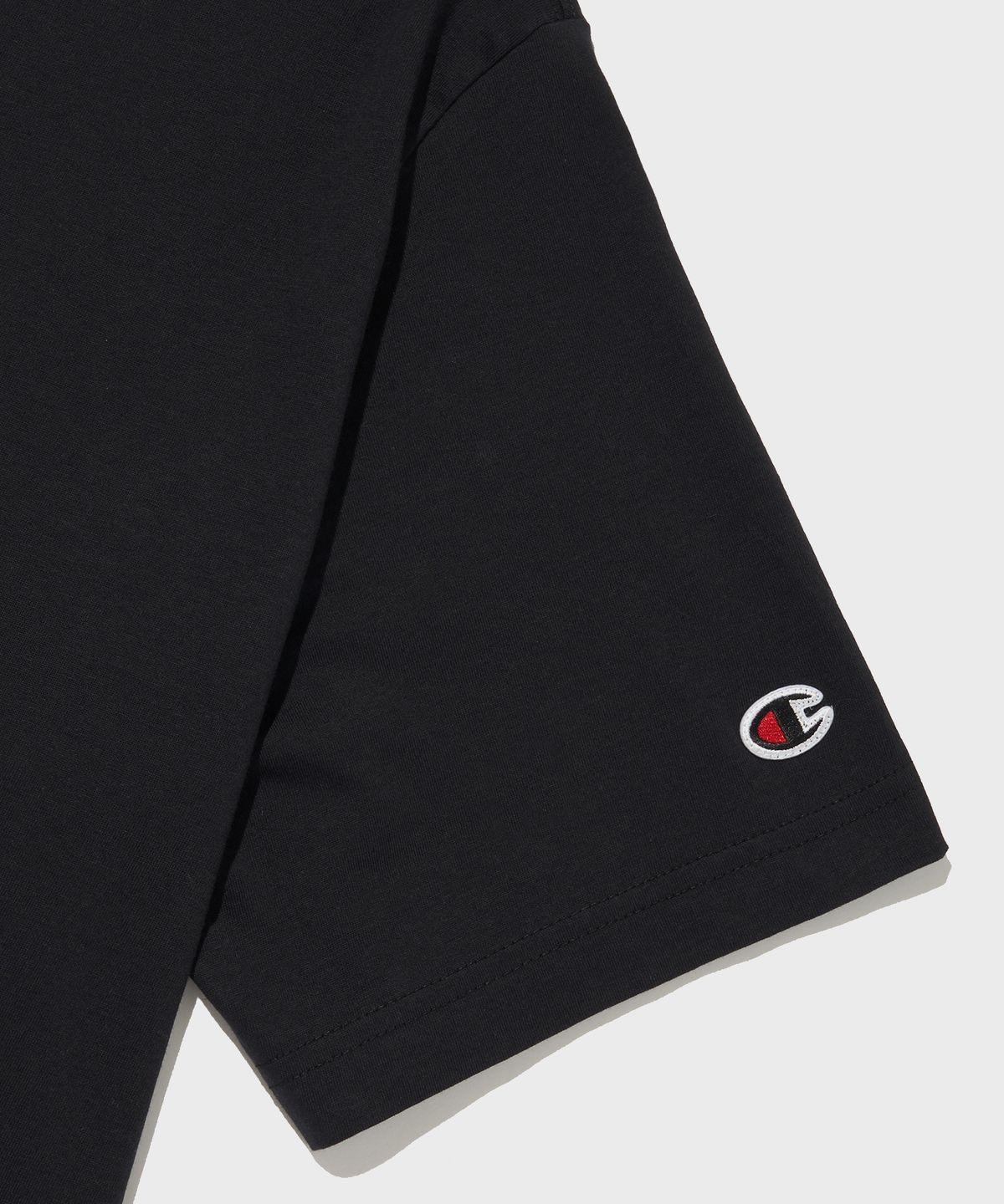 챔피온(CHAMPION) 베이직 반팔 티셔츠 2팩 Beige/Black