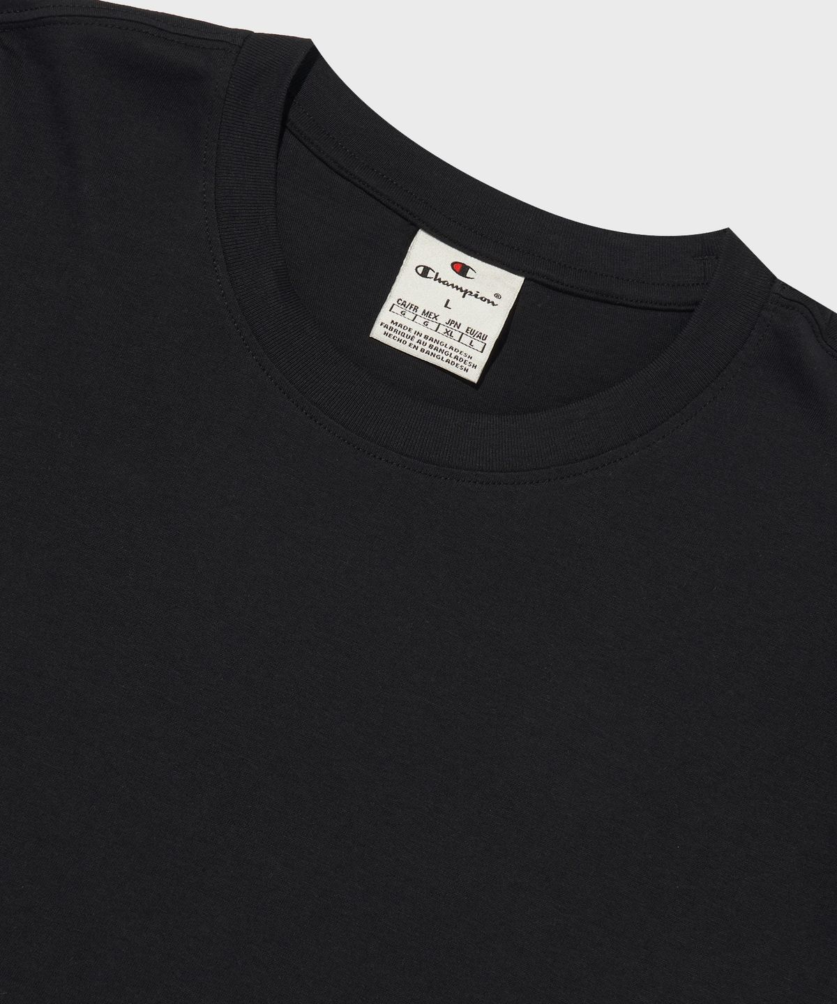 챔피온(CHAMPION) 베이직 반팔 티셔츠 2팩 Grey/Black