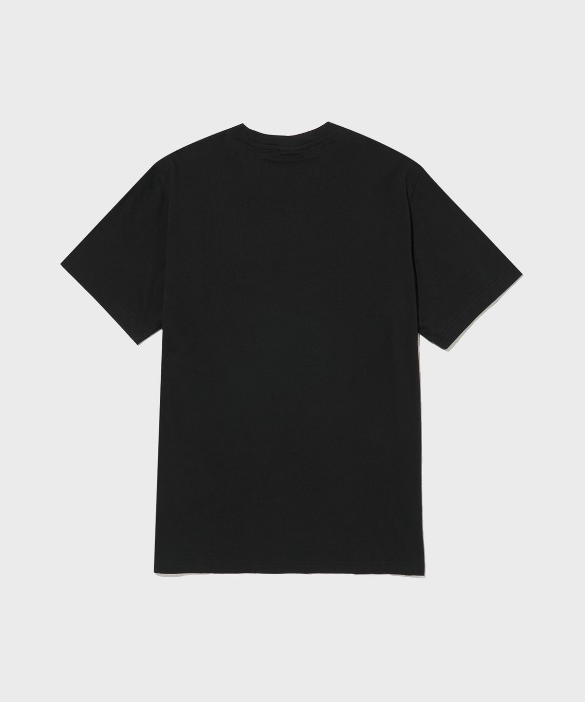 챔피온(CHAMPION) 베이직 반팔 티셔츠 2팩 Black/Black