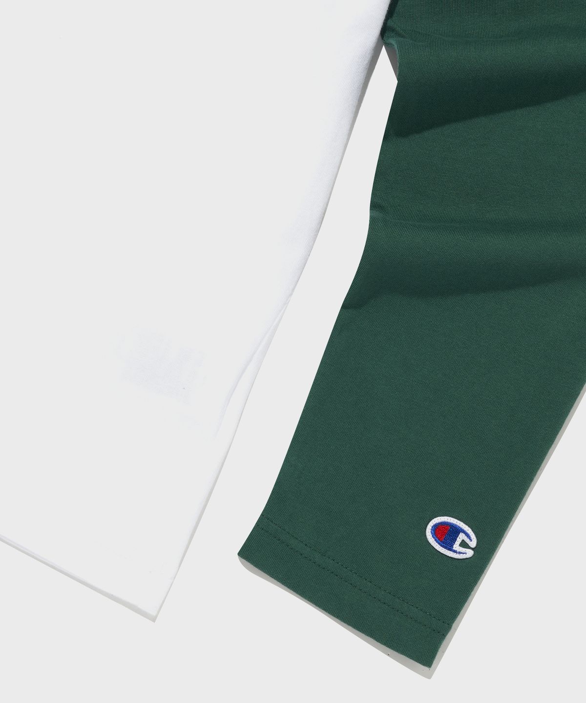챔피온(CHAMPION) C로고 나그랑 긴팔 티셔츠 Dark Green