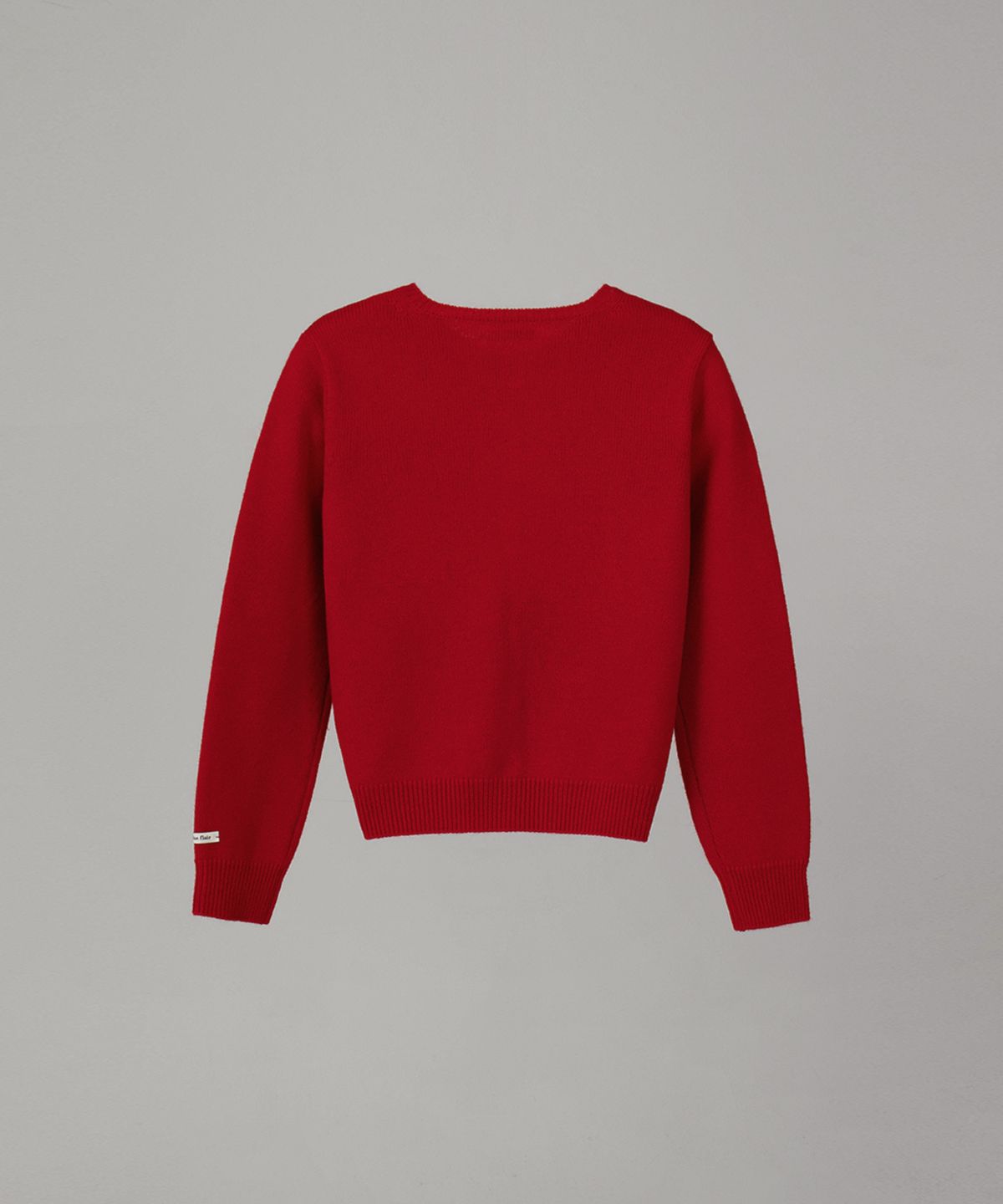 오버듀플레어(OVERDUEFLAIR) OVERDUE WOOL CARDIGAN_RED