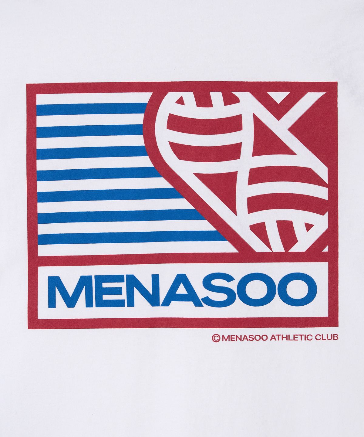 미나수(MENASOO) Menasoo Hearttrack Long Sleeve T Shirt_White