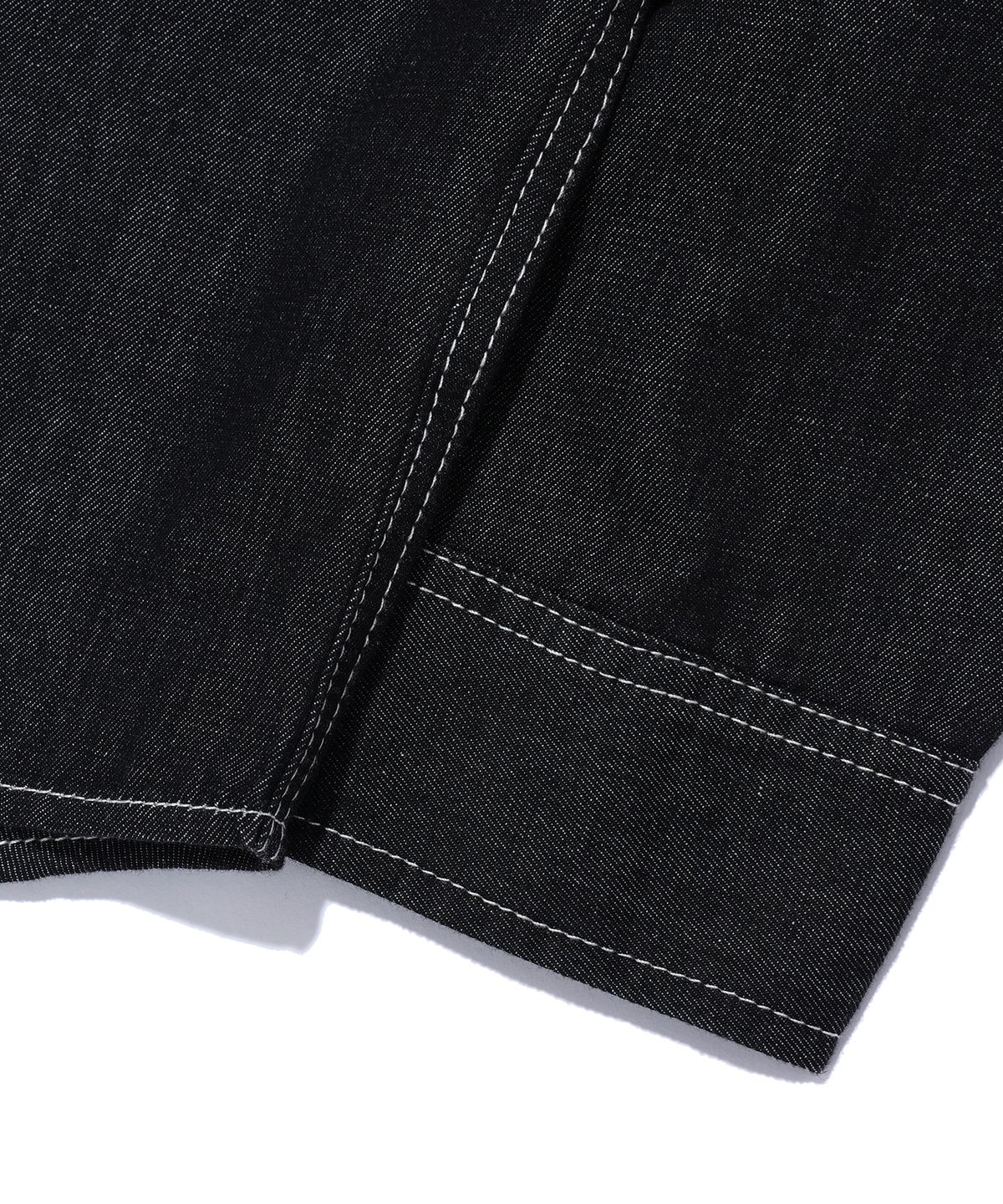 레이피커스(RAYFIKERS) 아치 로고 데님 셔츠 BLACK (MO3YU687-076)