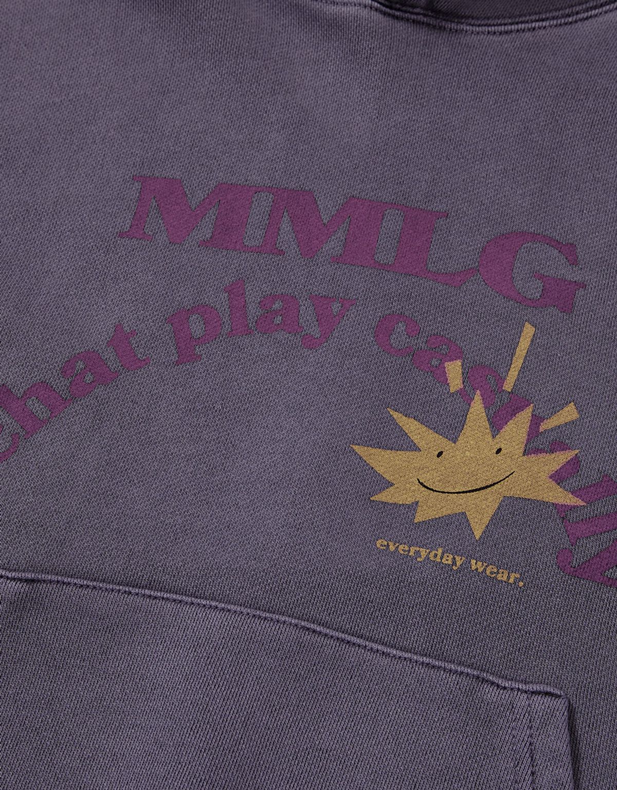 엠엠엘지(MMLG) [Mmlg] SUNSHINE HOODIE (VIOLET)