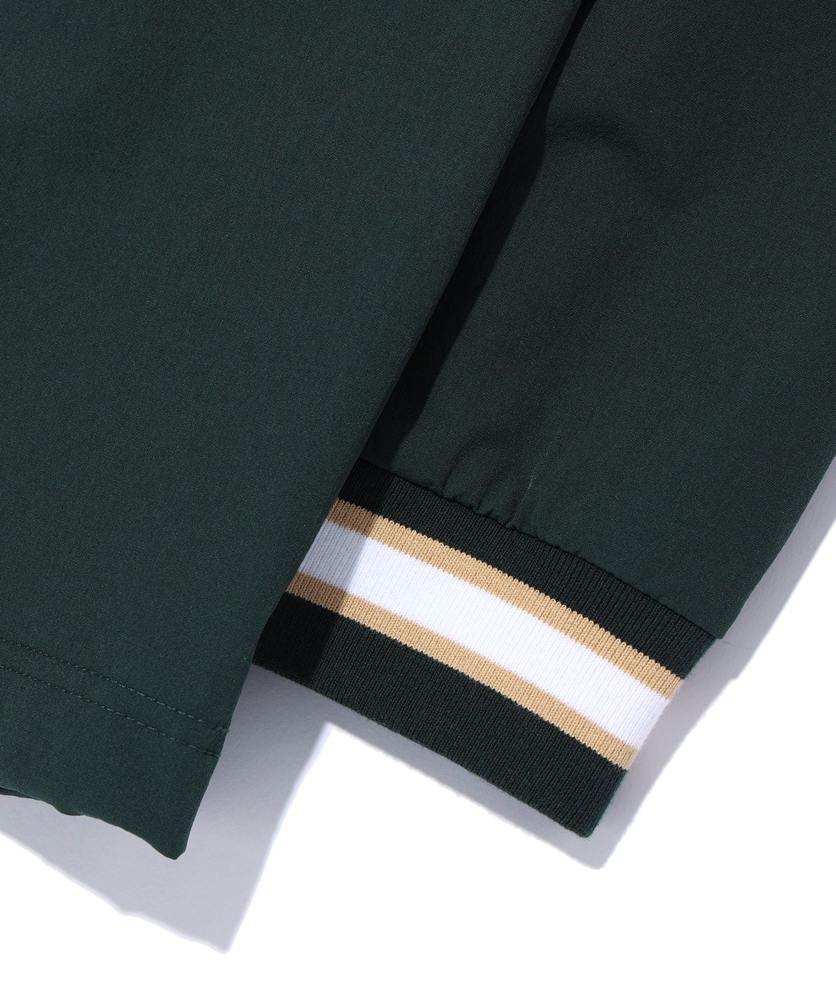 레이피커스(RAYFIKERS) 브이넥 아치 로고 긴팔 티셔츠 DARK GREEN (MP5TU527-046)