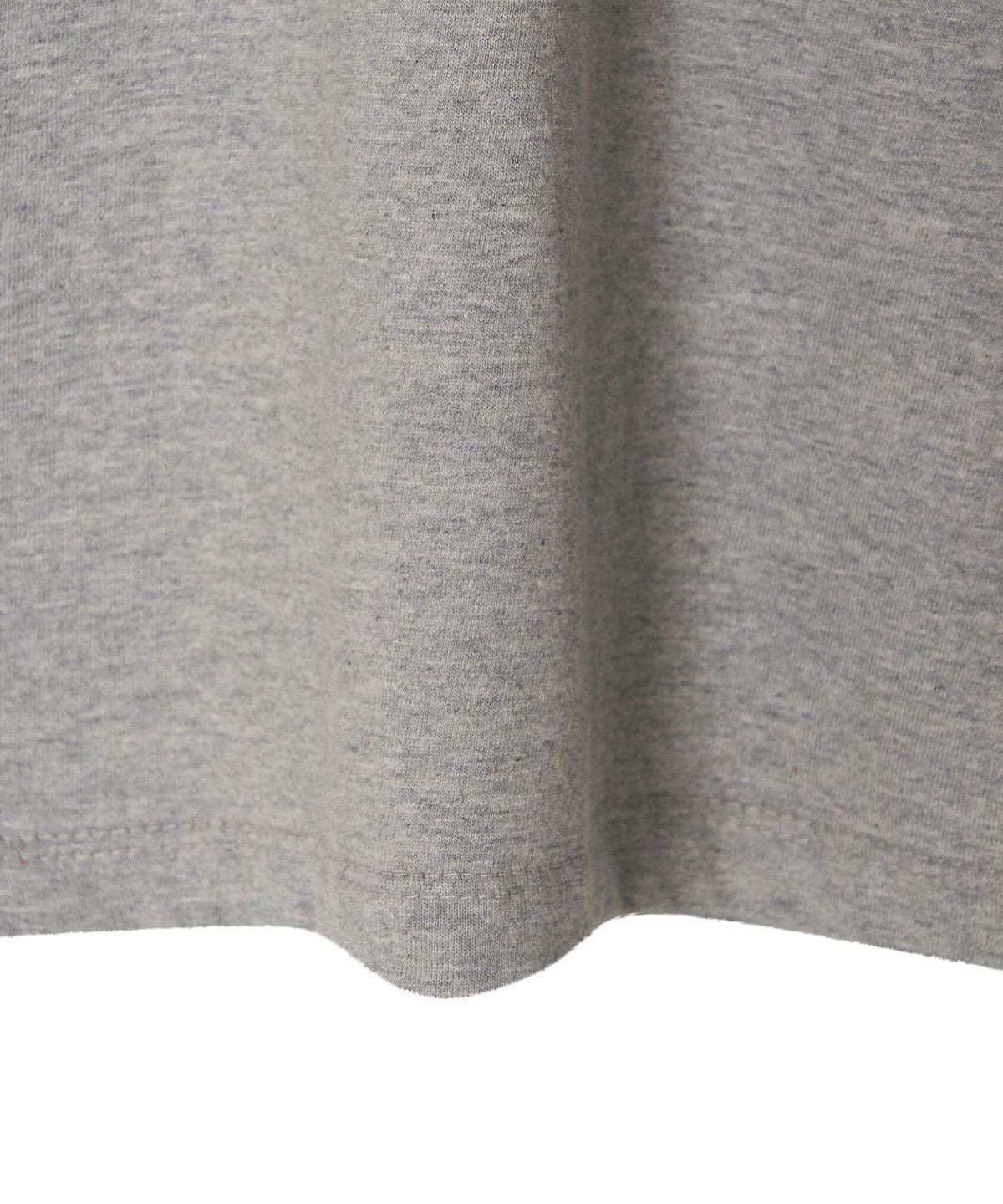 미나수(MENASOO) Menasoo Hearttrack Long Sleeve T Shirt_Melange