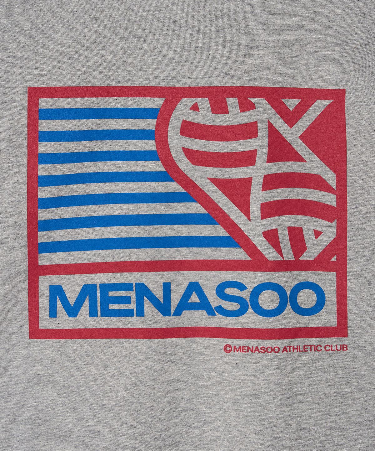 미나수(MENASOO) Menasoo Hearttrack Long Sleeve T Shirt_Melange