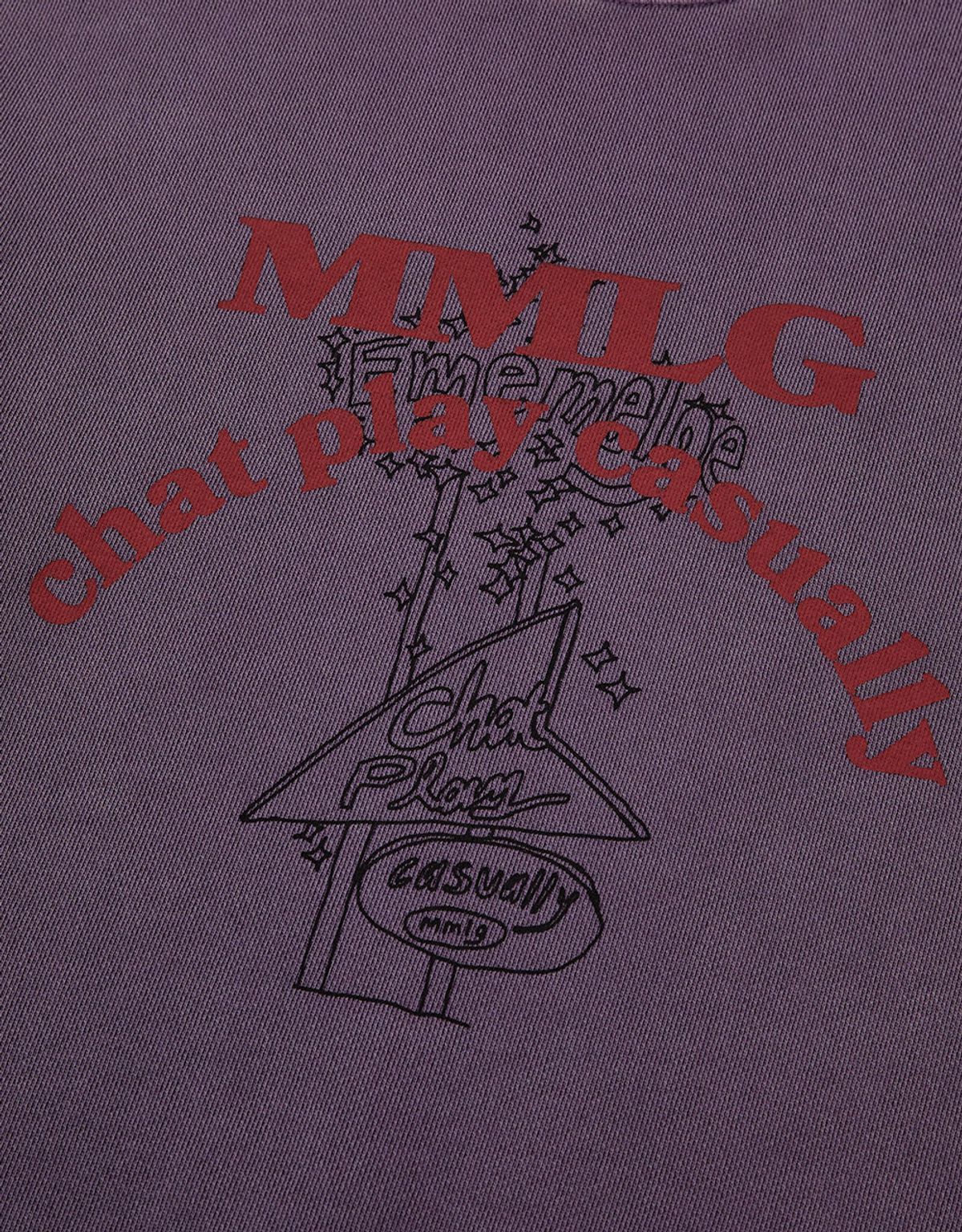 엠엠엘지(MMLG) [Mmlg] THEATER SWEAT (BURGUNDY)