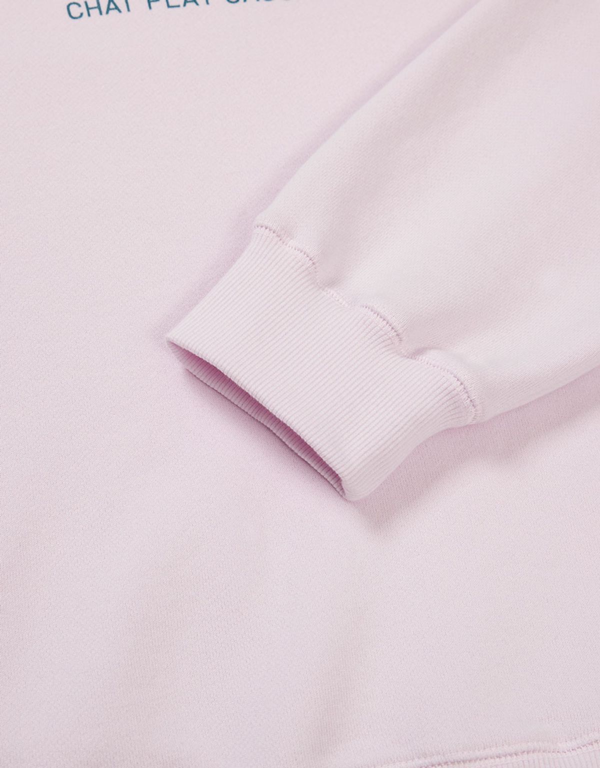 엠엠엘지(MMLG) [Mmlg] NEW LETTER SWEAT (POWDER PINK)