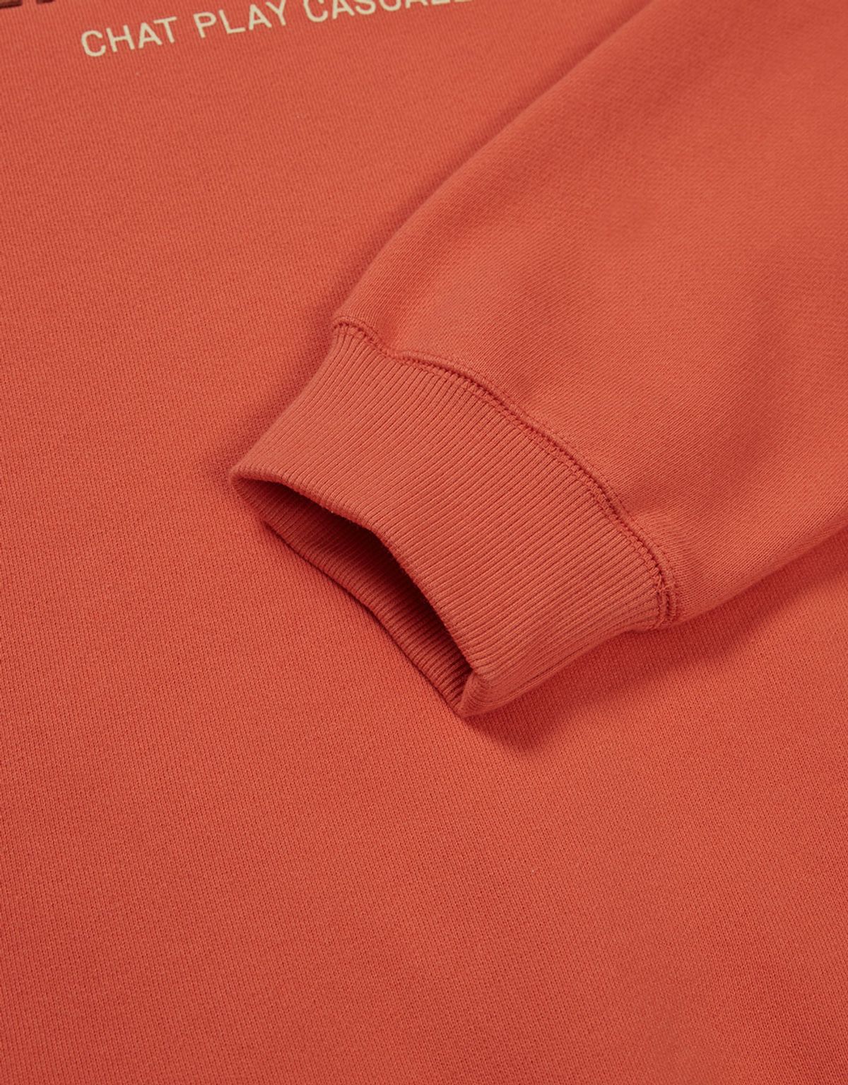 엠엠엘지(MMLG) [Mmlg] NEW LETTER SWEAT (WILD CARROT)